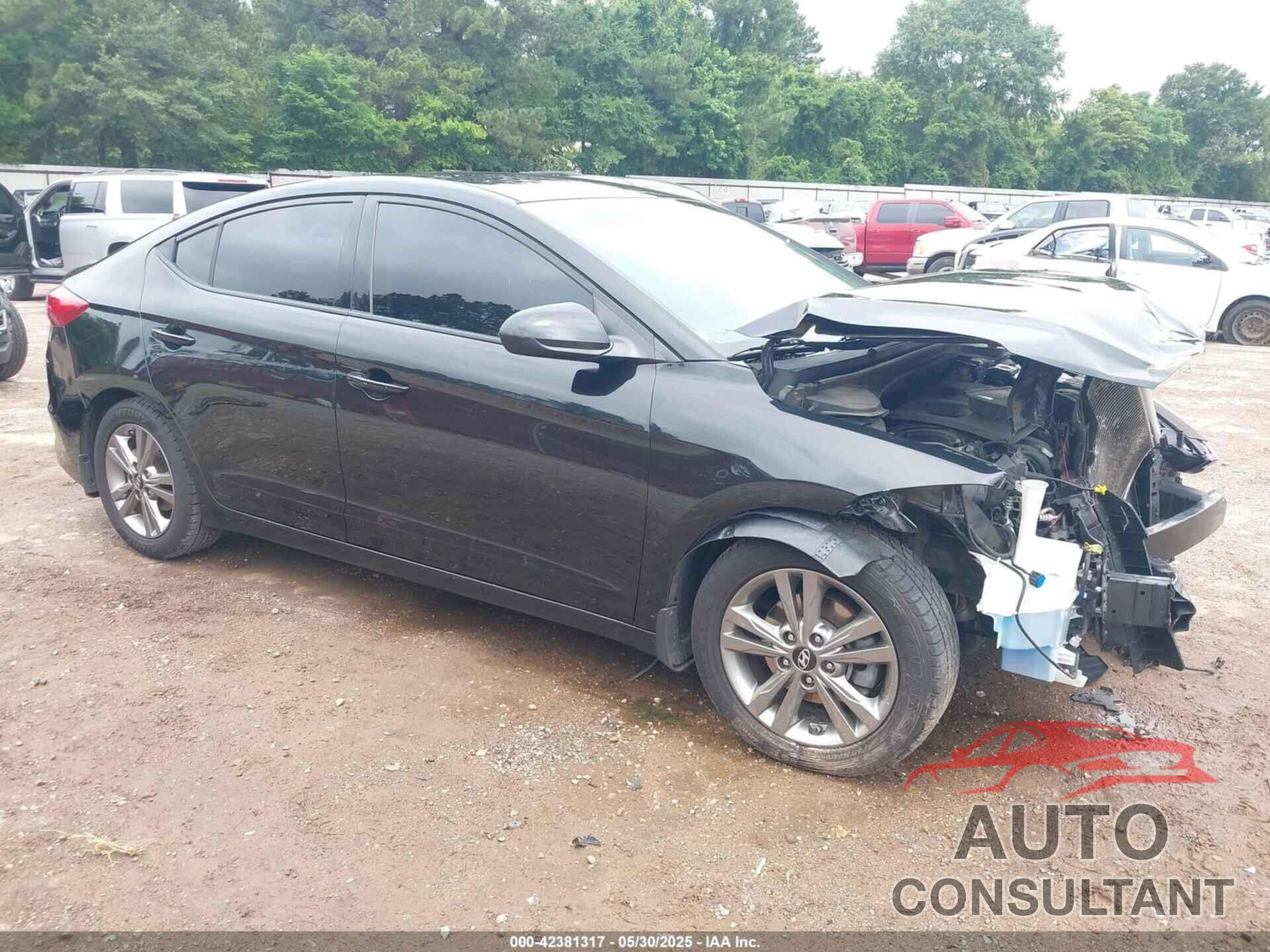 HYUNDAI ELANTRA 2018 - 5NPD84LF0JH380270