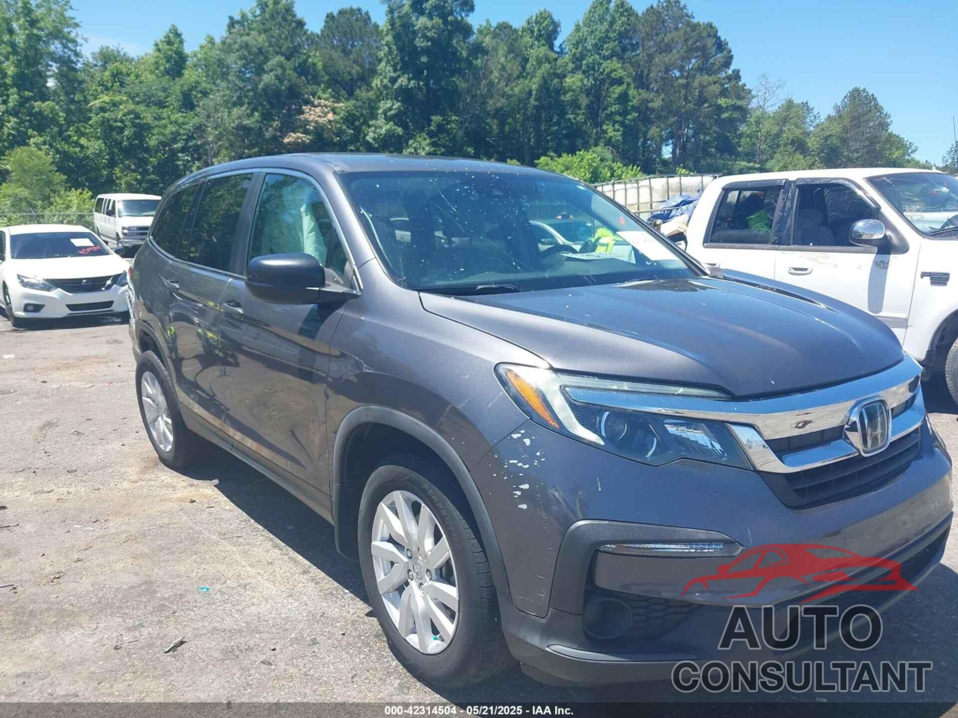 HONDA PILOT 2019 - 5FNYF5H13KB044784