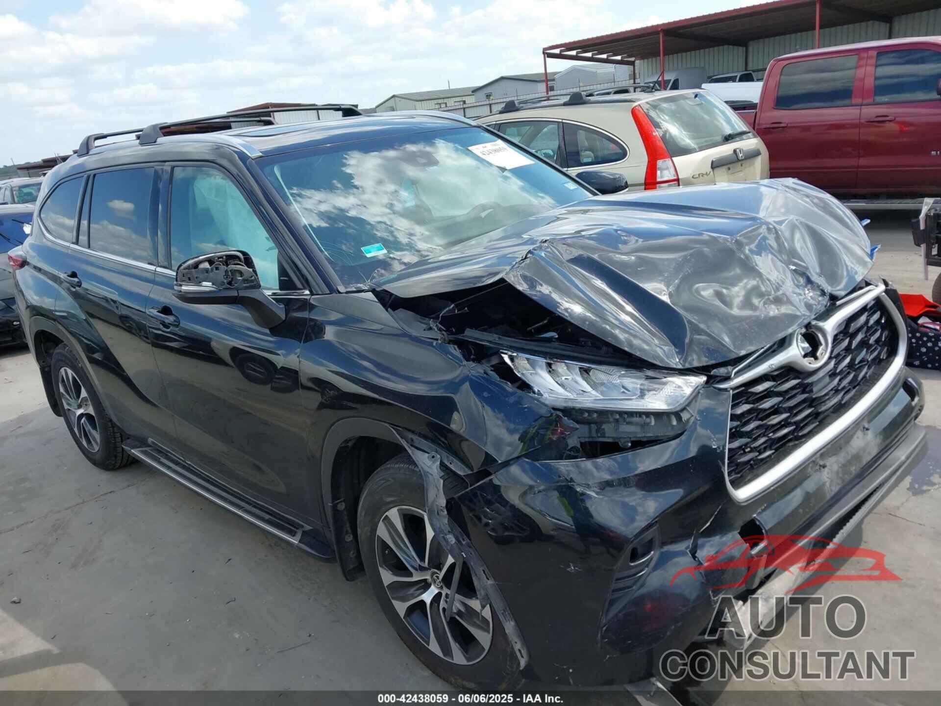 TOYOTA HIGHLANDER 2020 - 5TDGZRAH6LS019070