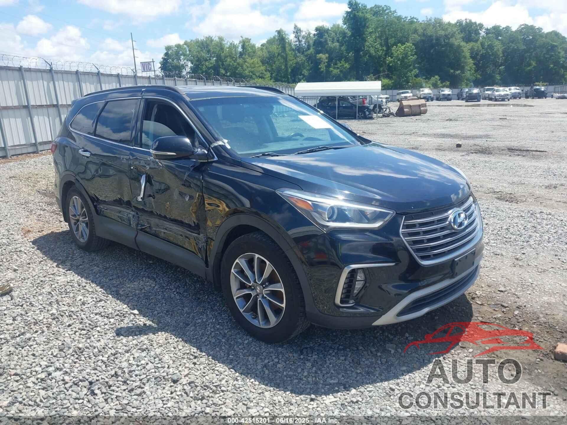 HYUNDAI SANTA FE 2017 - KM8SN4HF6HU247372