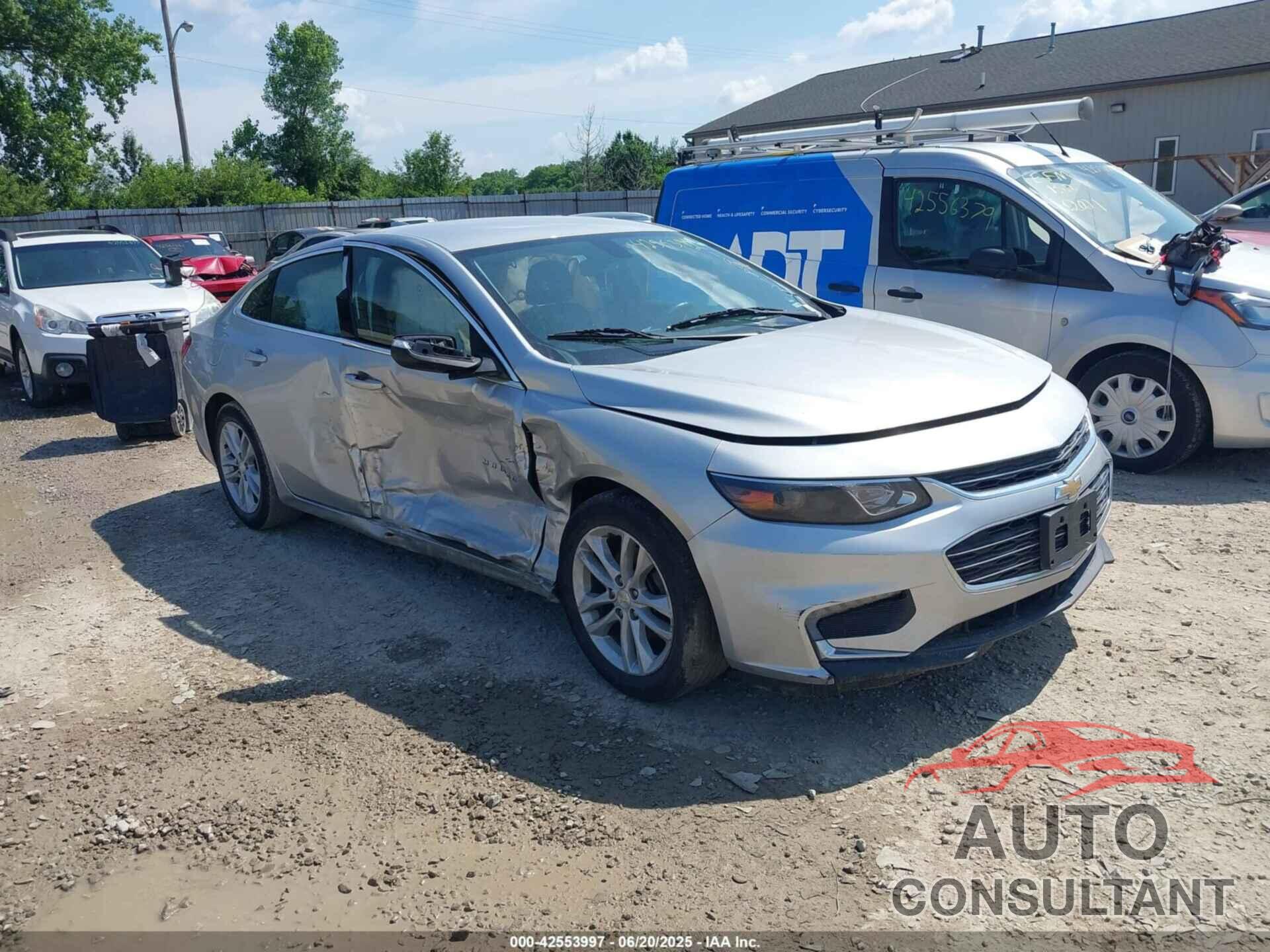 CHEVROLET MALIBU 2016 - 1G1ZE5ST9GF219813
