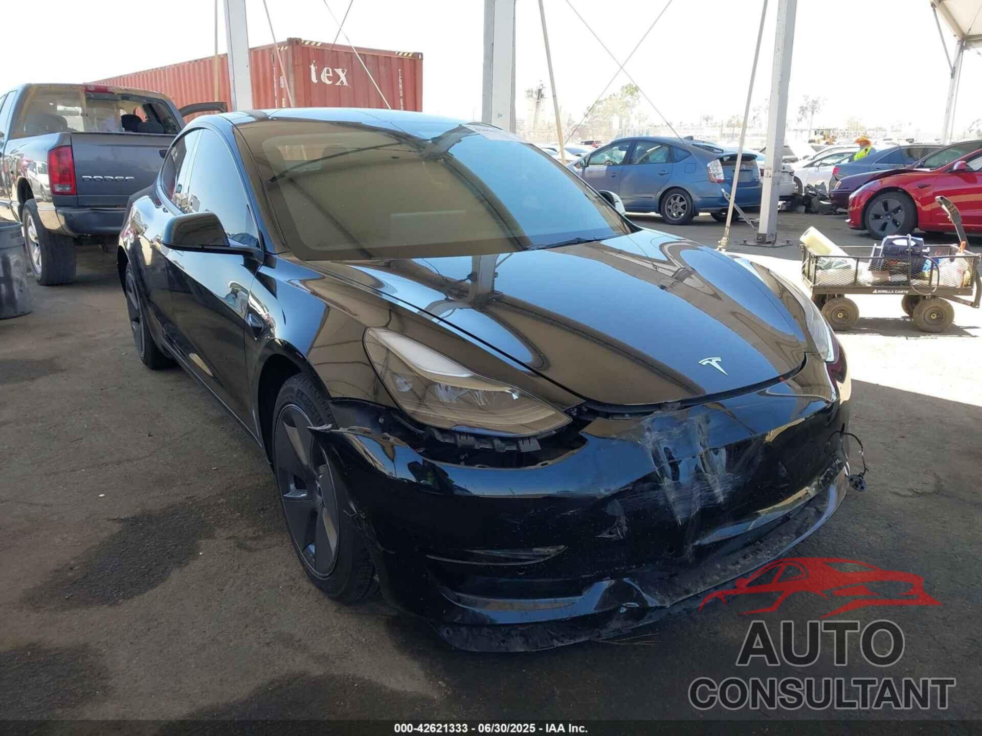 TESLA MODEL 3 2022 - 5YJ3E1EA7NF337196