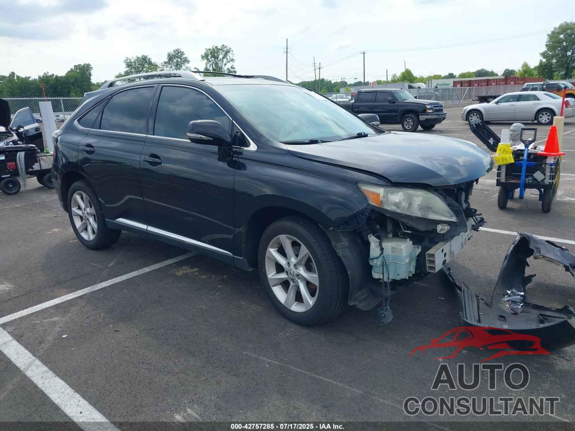 LEXUS RX 350 2011 - 2T2ZK1BA5BC043847