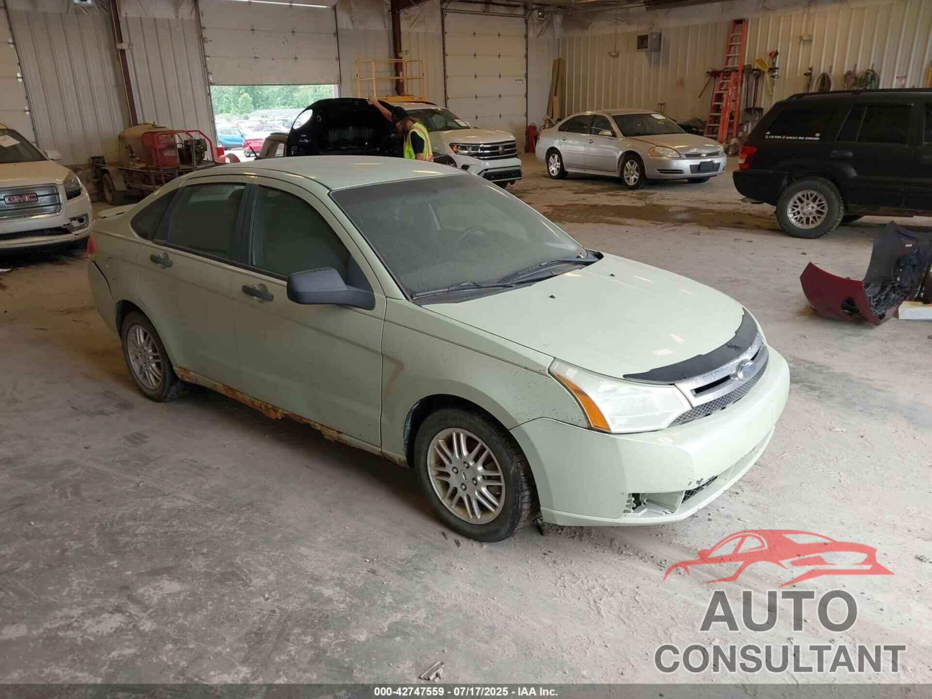 FORD FOCUS 2010 - 1FAHP3FN8AW129112
