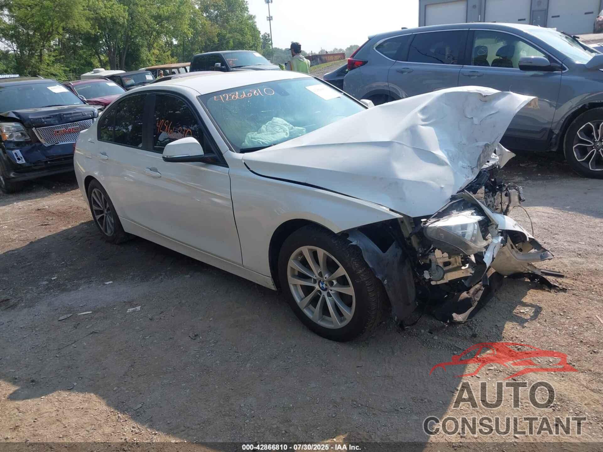 BMW 320I 2017 - WBA8E1G34HNU18308