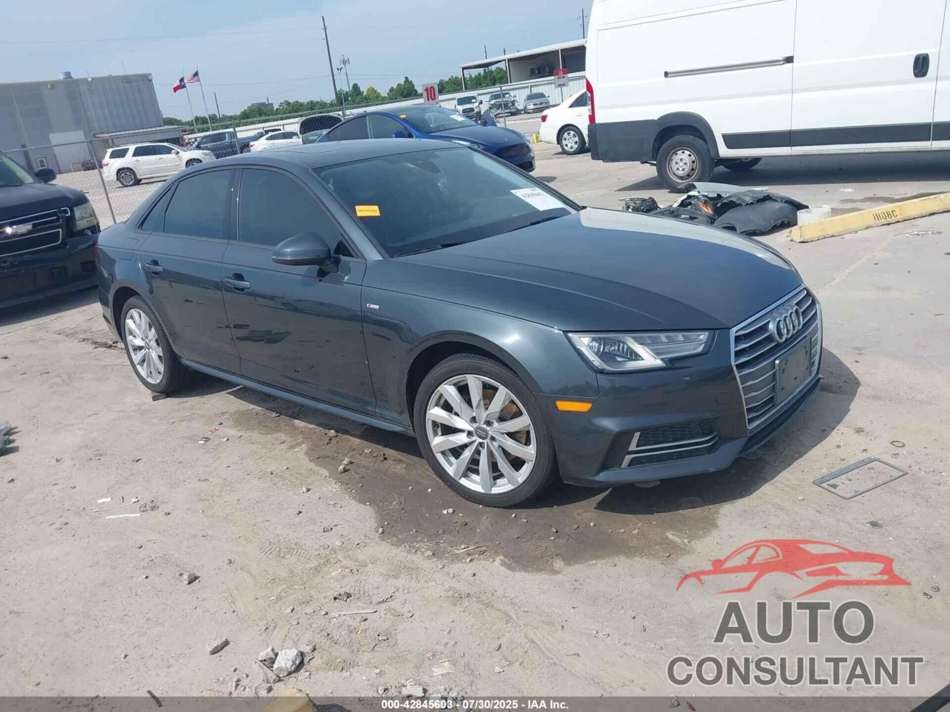 AUDI A4 2018 - WAUKMAF42JA102597