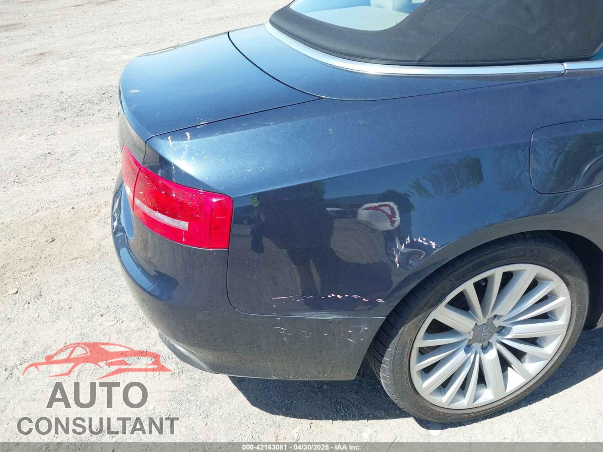 AUDI A5 2012 - WAULFAFH2CN005199
