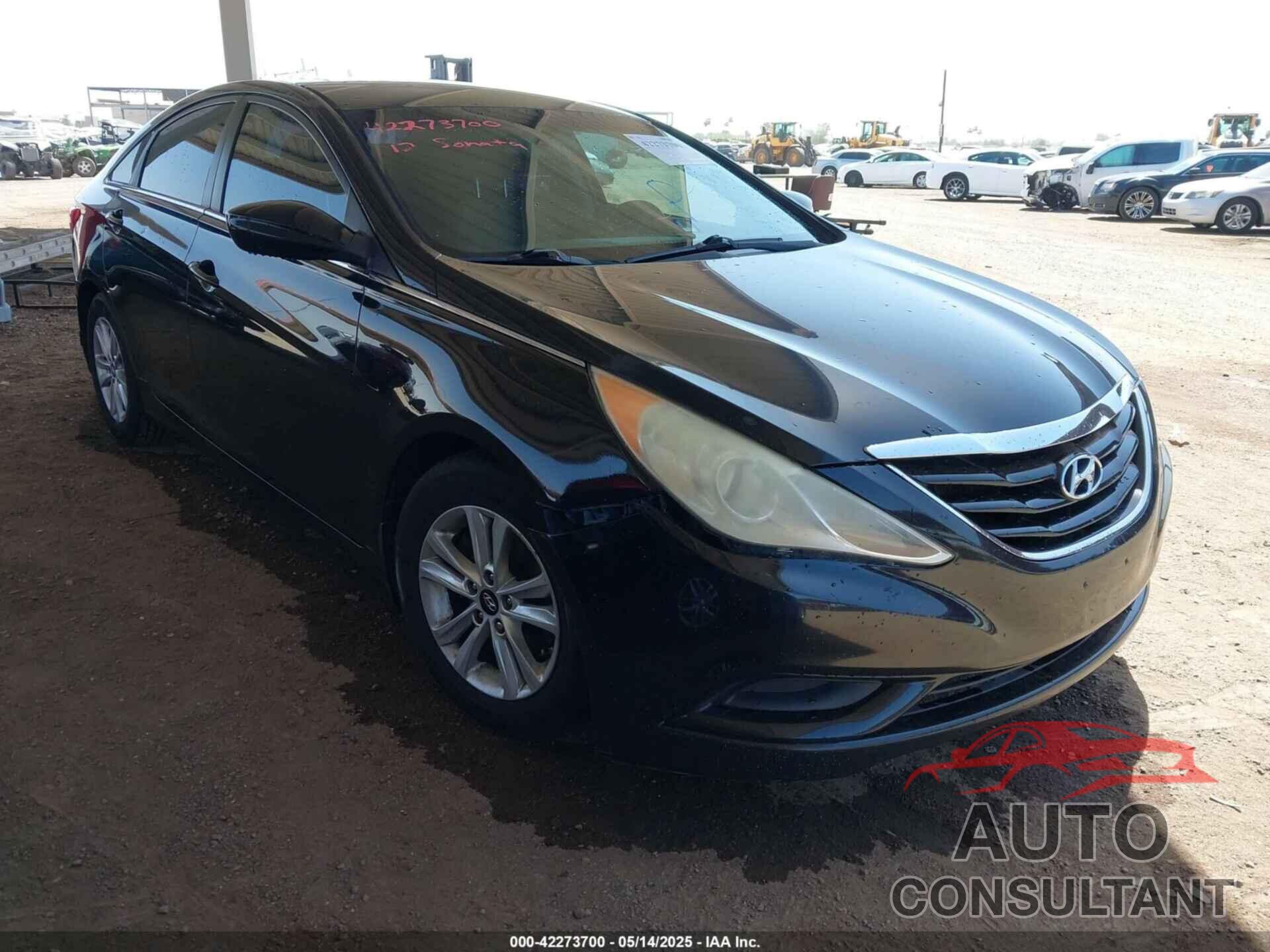 HYUNDAI SONATA 2012 - 5NPEB4AC7CH487429