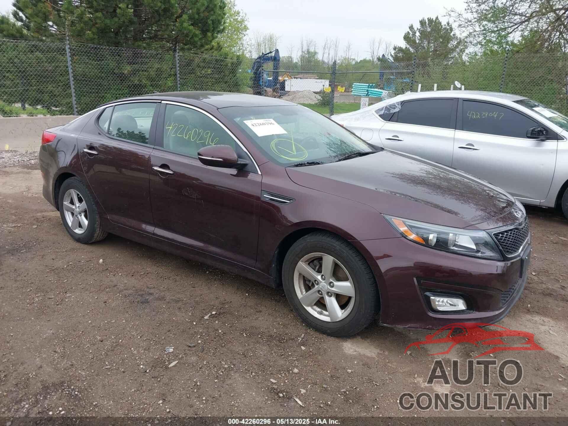 KIA OPTIMA 2015 - 5XXGM4A72FG491829