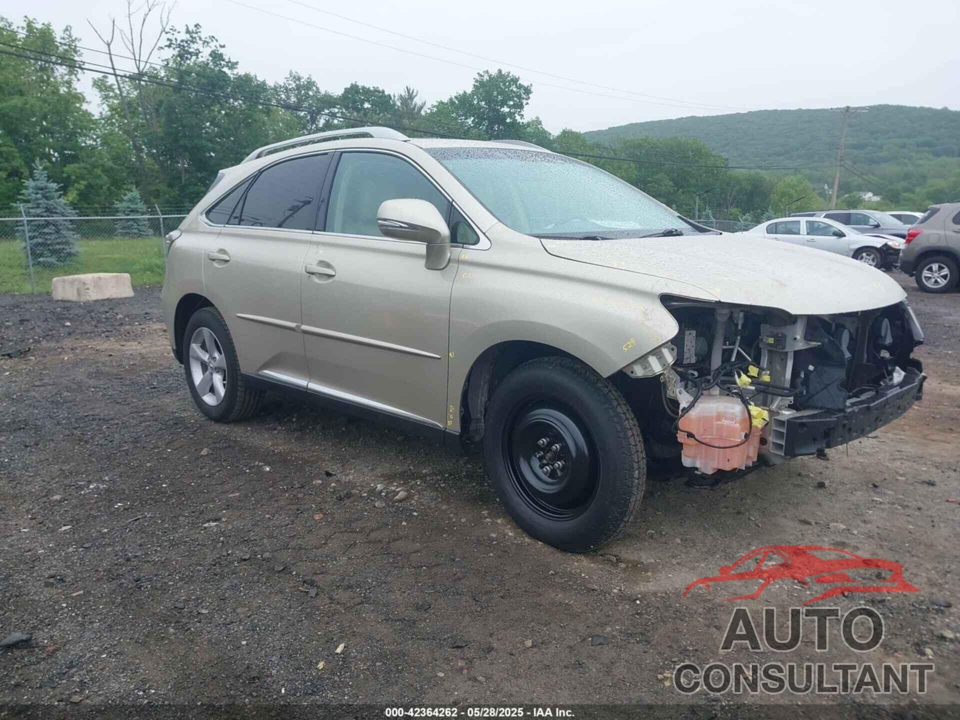 LEXUS RX 350 2013 - 2T2BK1BAXDC222177