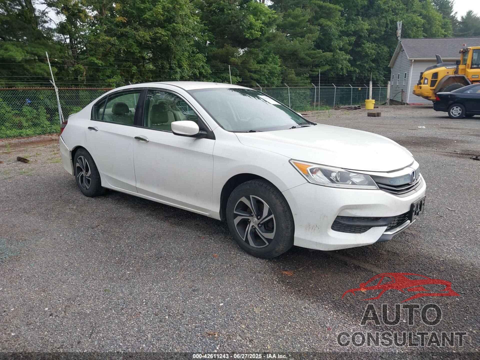 HONDA ACCORD 2016 - 1HGCR2F39GA026635