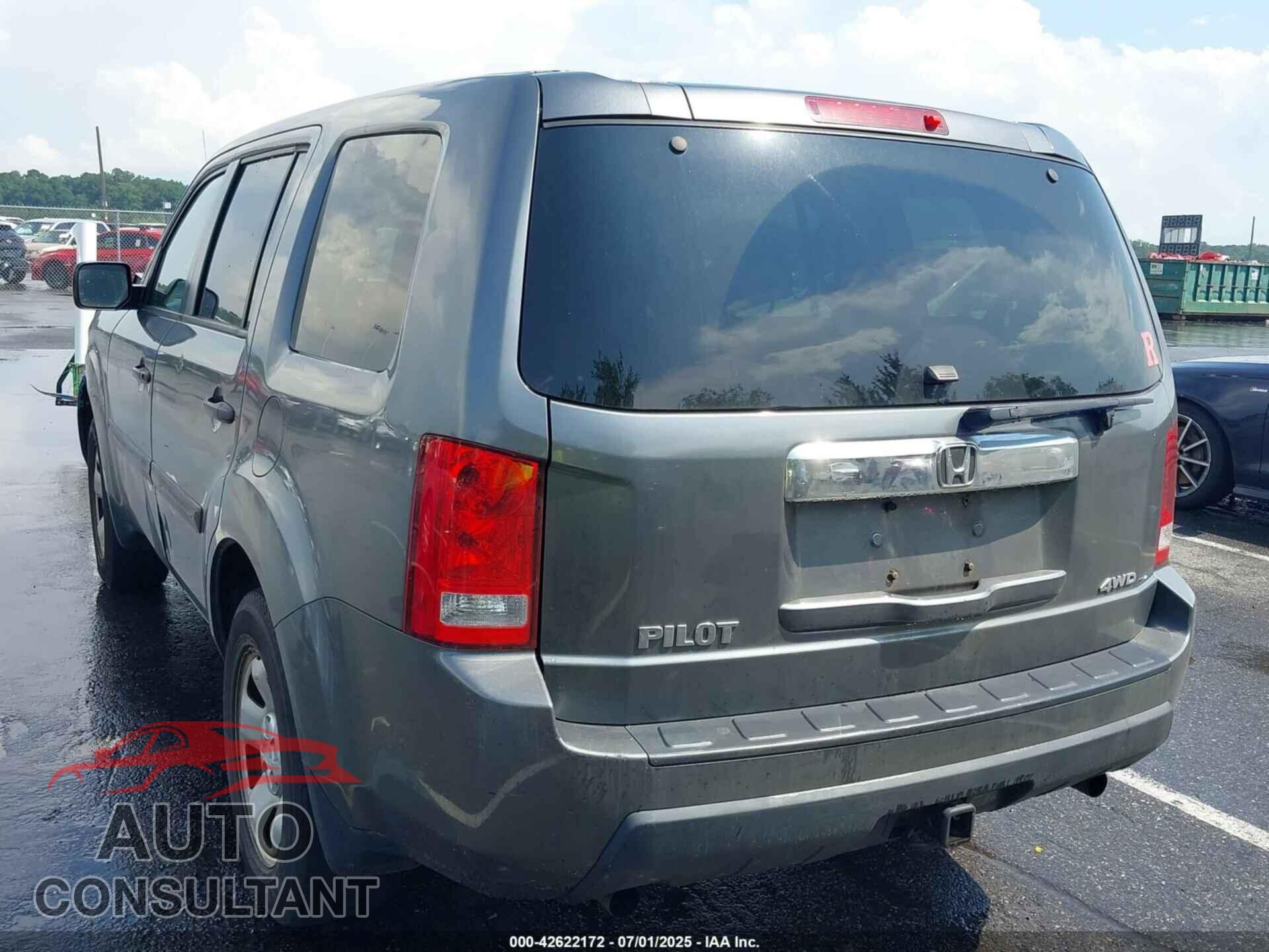 HONDA PILOT 2011 - 5FNYF4H20BB068785