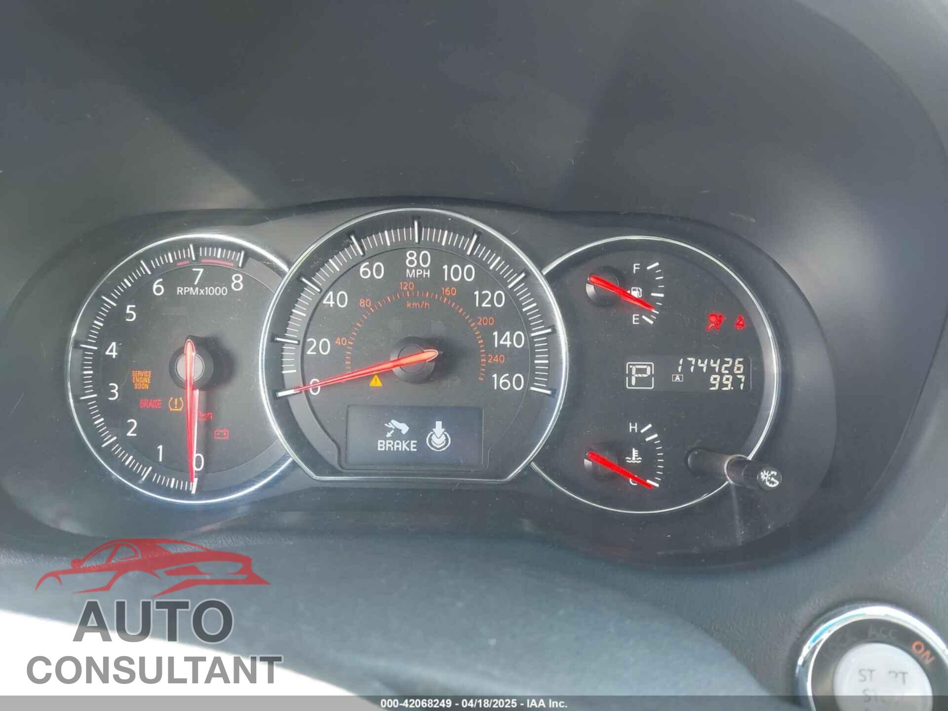 NISSAN MAXIMA 2012 - 1N4AA5AP5CC832212