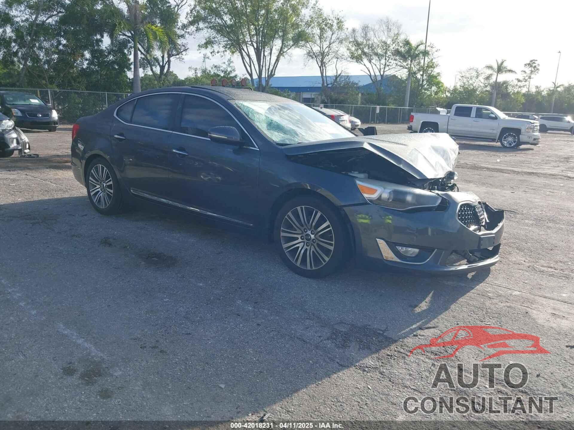 KIA CADENZA 2016 - KNALN4D76G5207273
