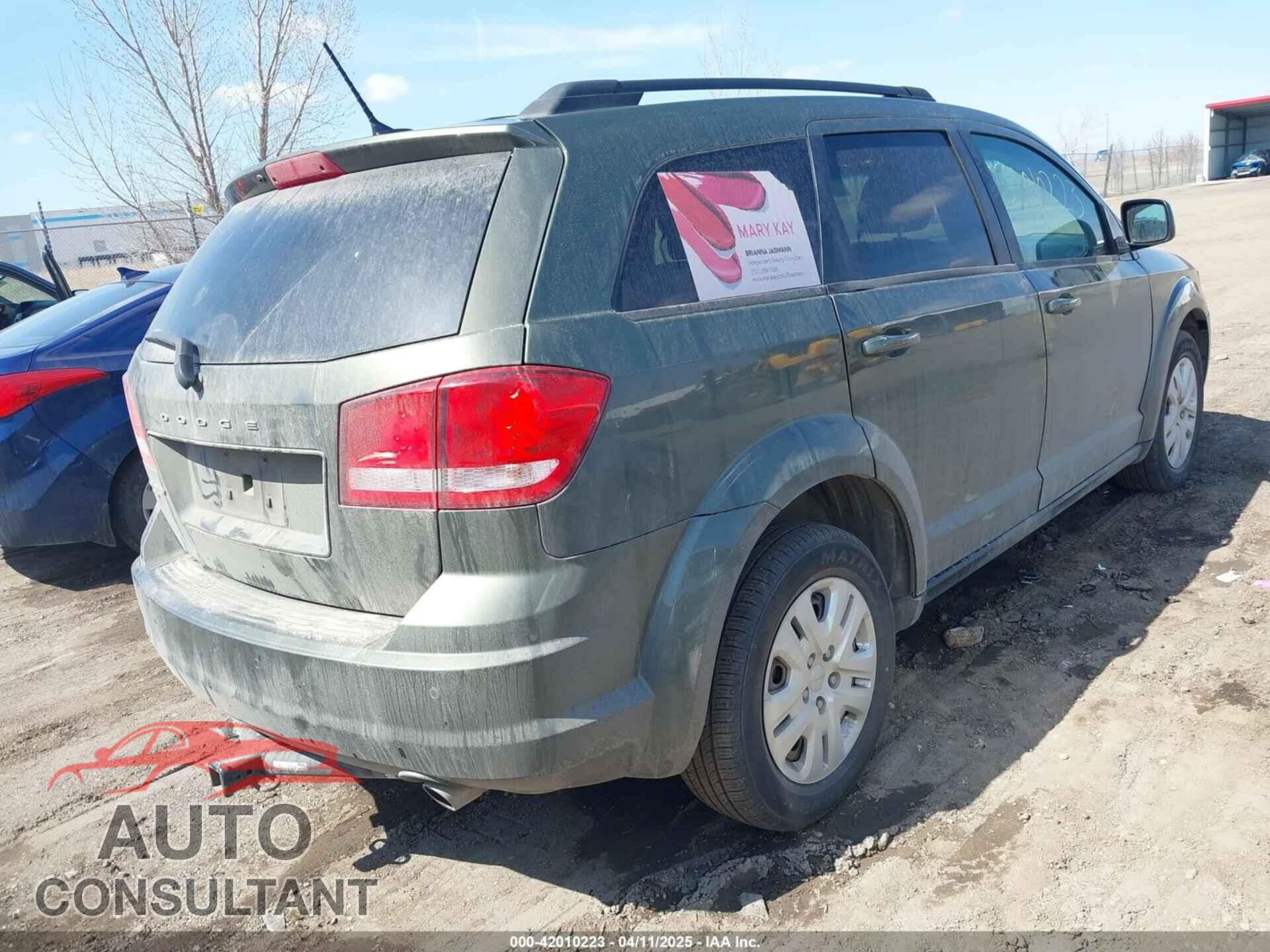 DODGE JOURNEY 2017 - 3C4PDDAG2HT586043