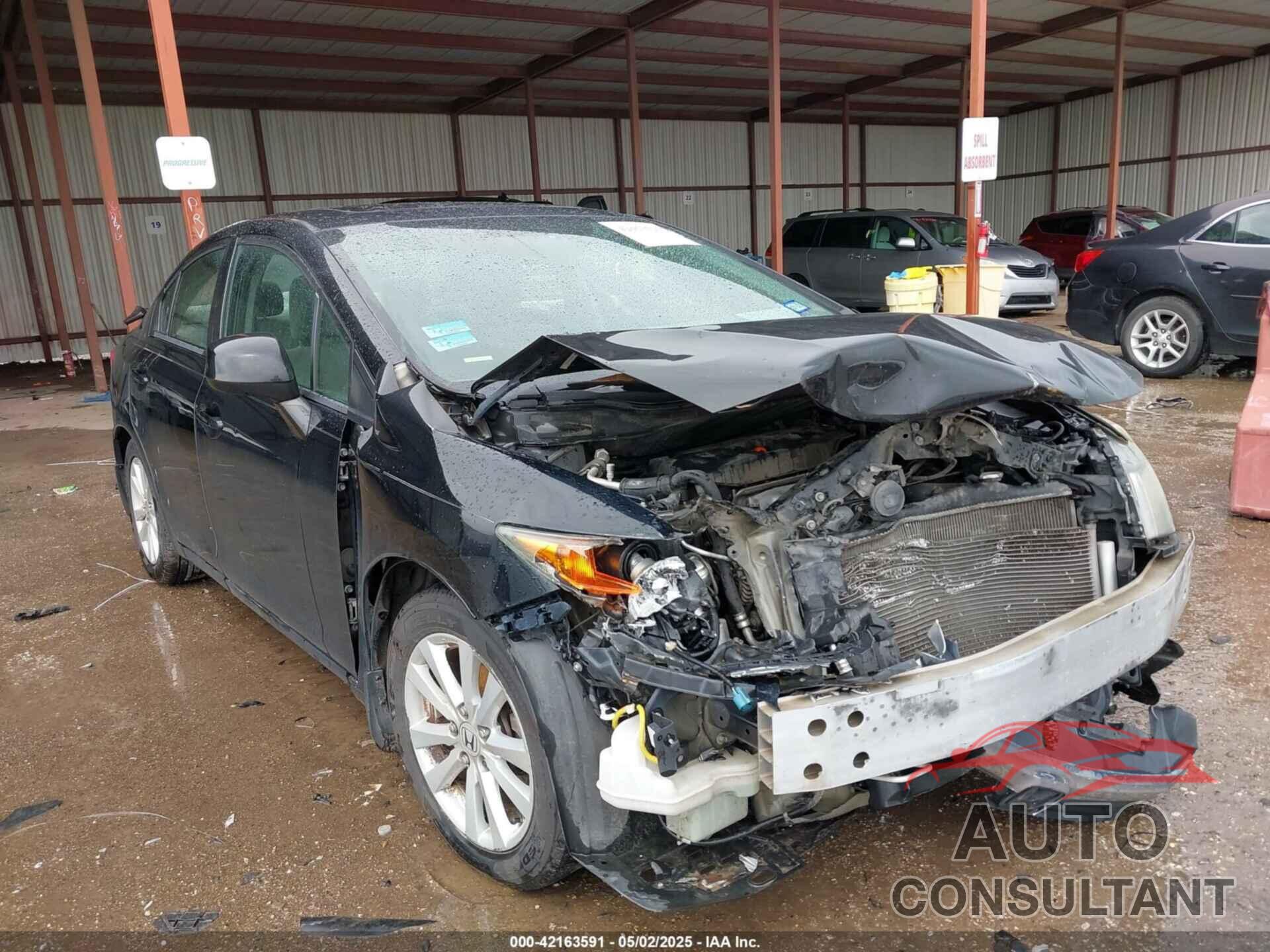 HONDA CIVIC 2012 - 19XFB2F82CE052478