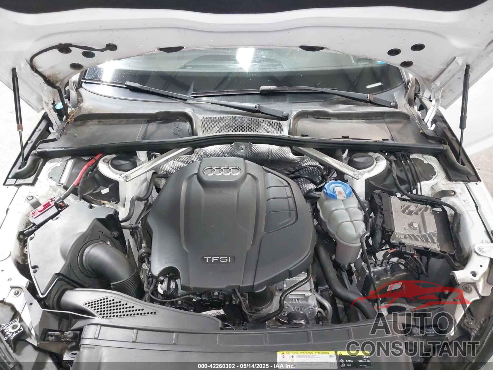 AUDI A4 2017 - WAUANAF4XHA077628