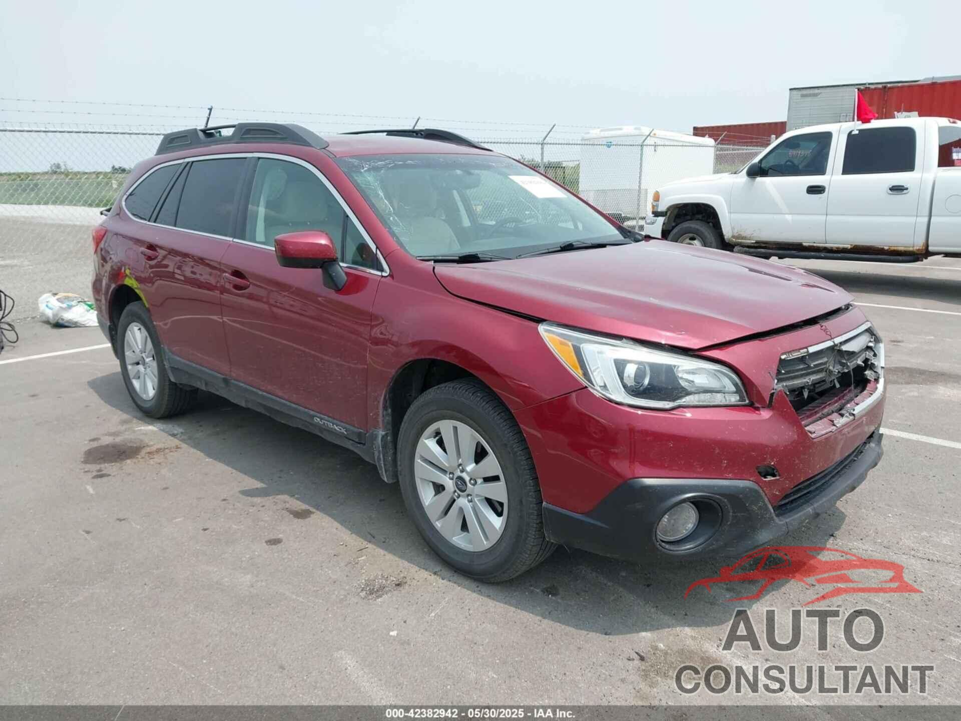 SUBARU OUTBACK 2017 - 4S4BSACC5H3221128