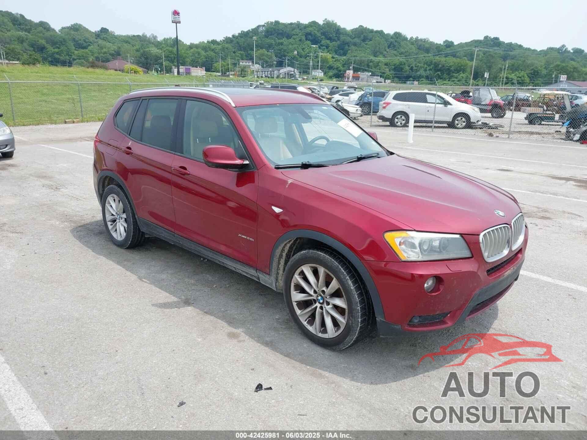 BMW X3 2014 - 5UXWX9C59E0D24428