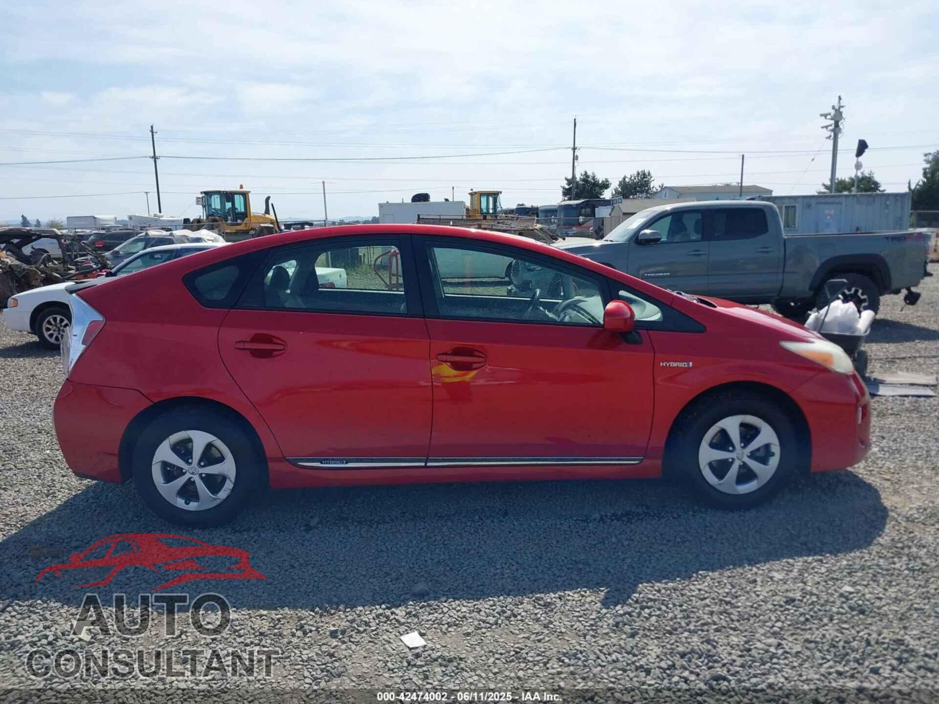 TOYOTA PRIUS 2013 - JTDKN3DU2D0342015