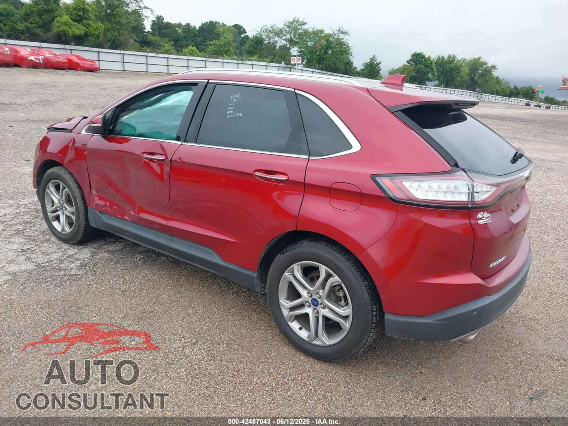 FORD EDGE 2015 - 2FMTK3K82FBB38511