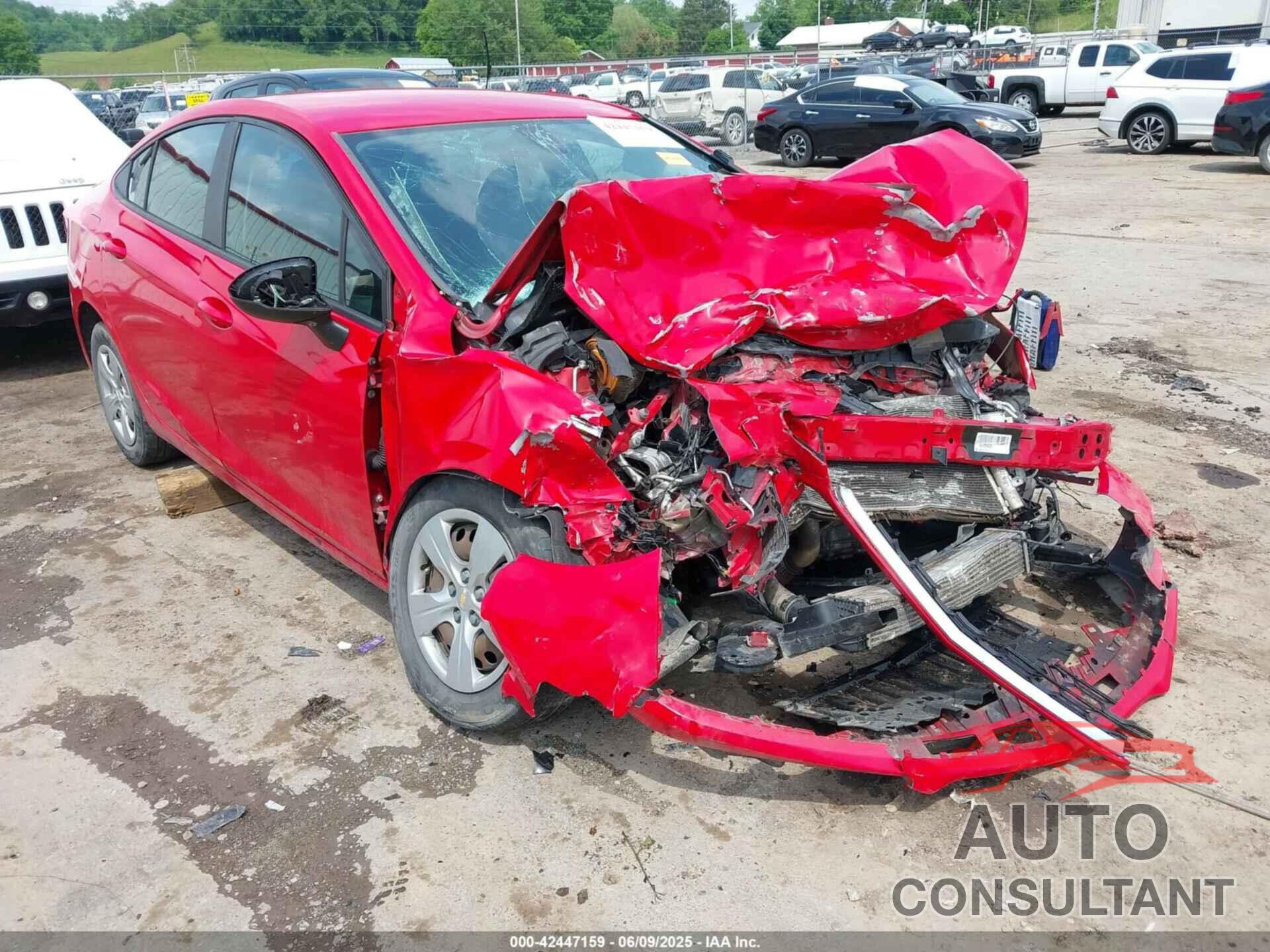 CHEVROLET CRUZE 2016 - 1G1BC5SM8G7258158