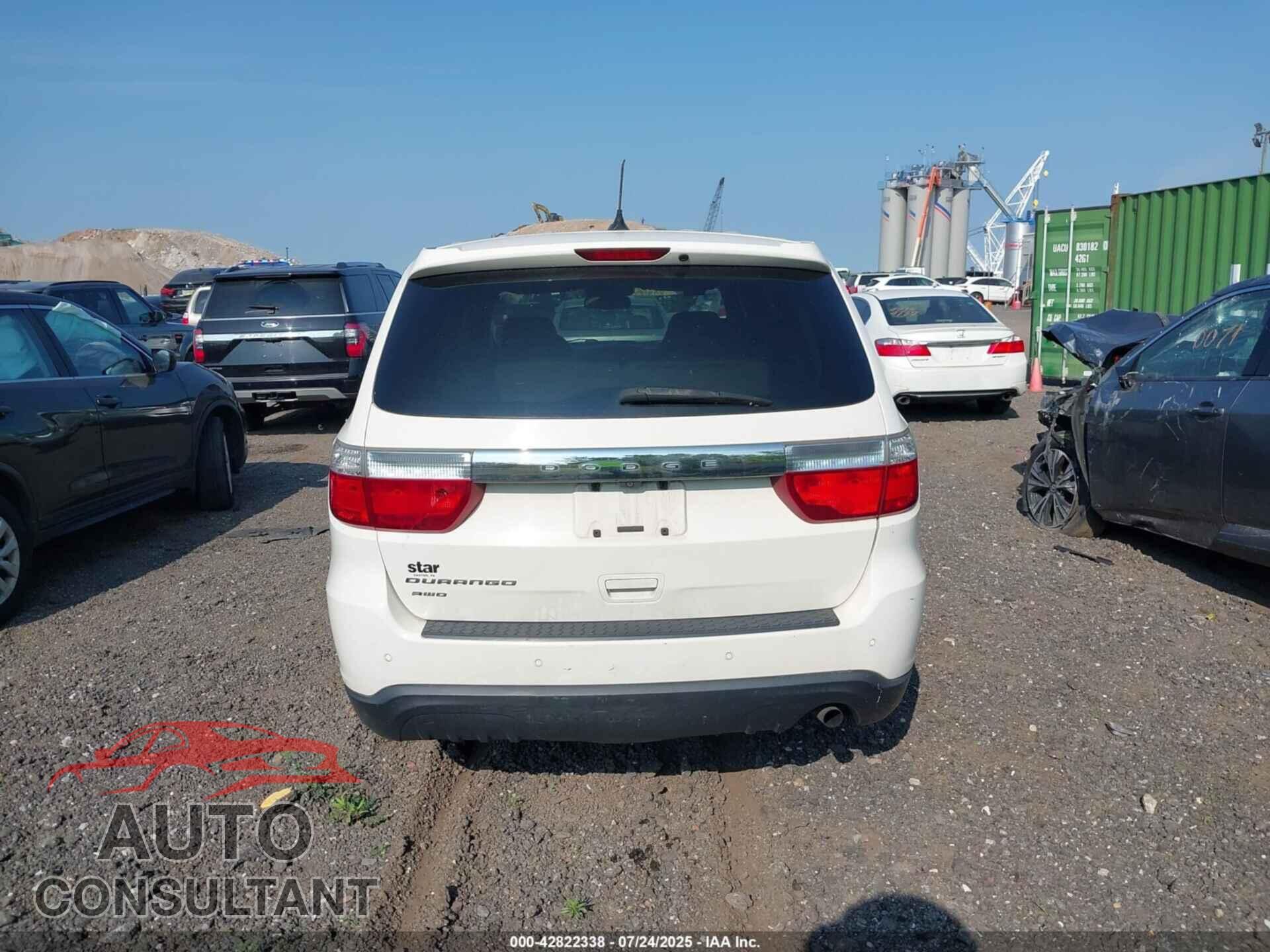 DODGE DURANGO 2012 - 1C4RDJAG6CC312484