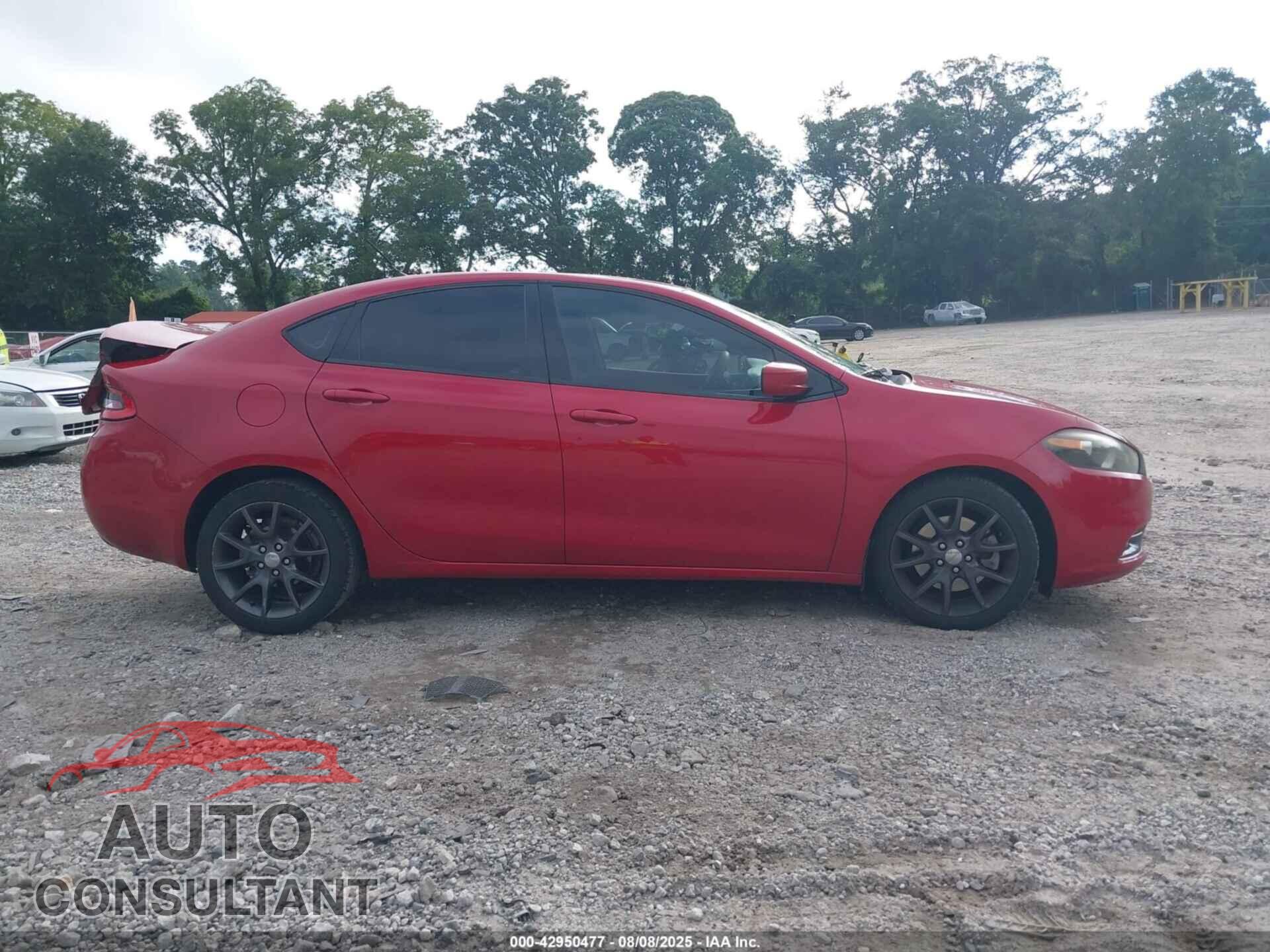 DODGE DART 2016 - 1C3CDFBB7GD564707
