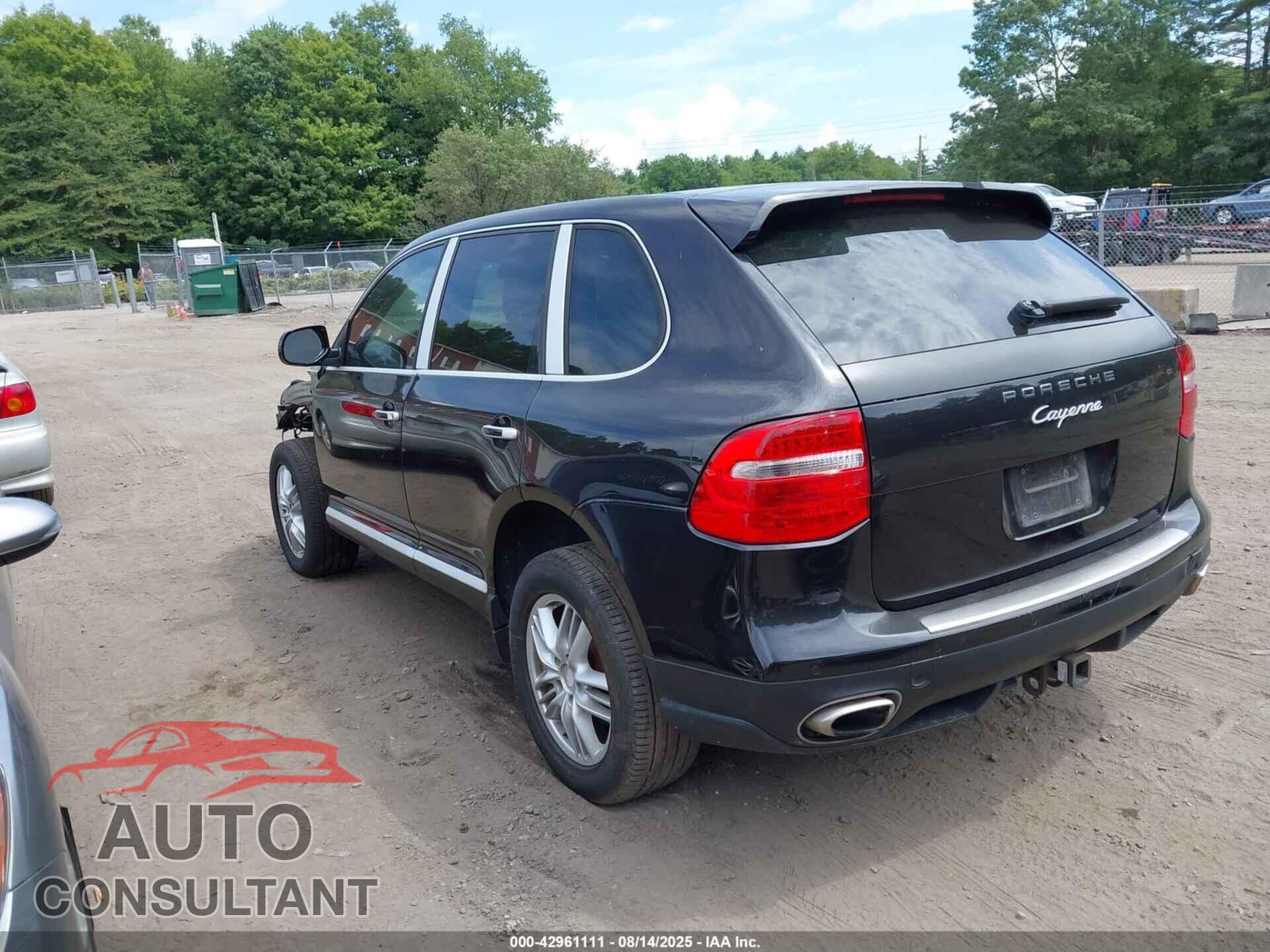 PORSCHE CAYENNE 2009 - WP1AA29P89LA10055