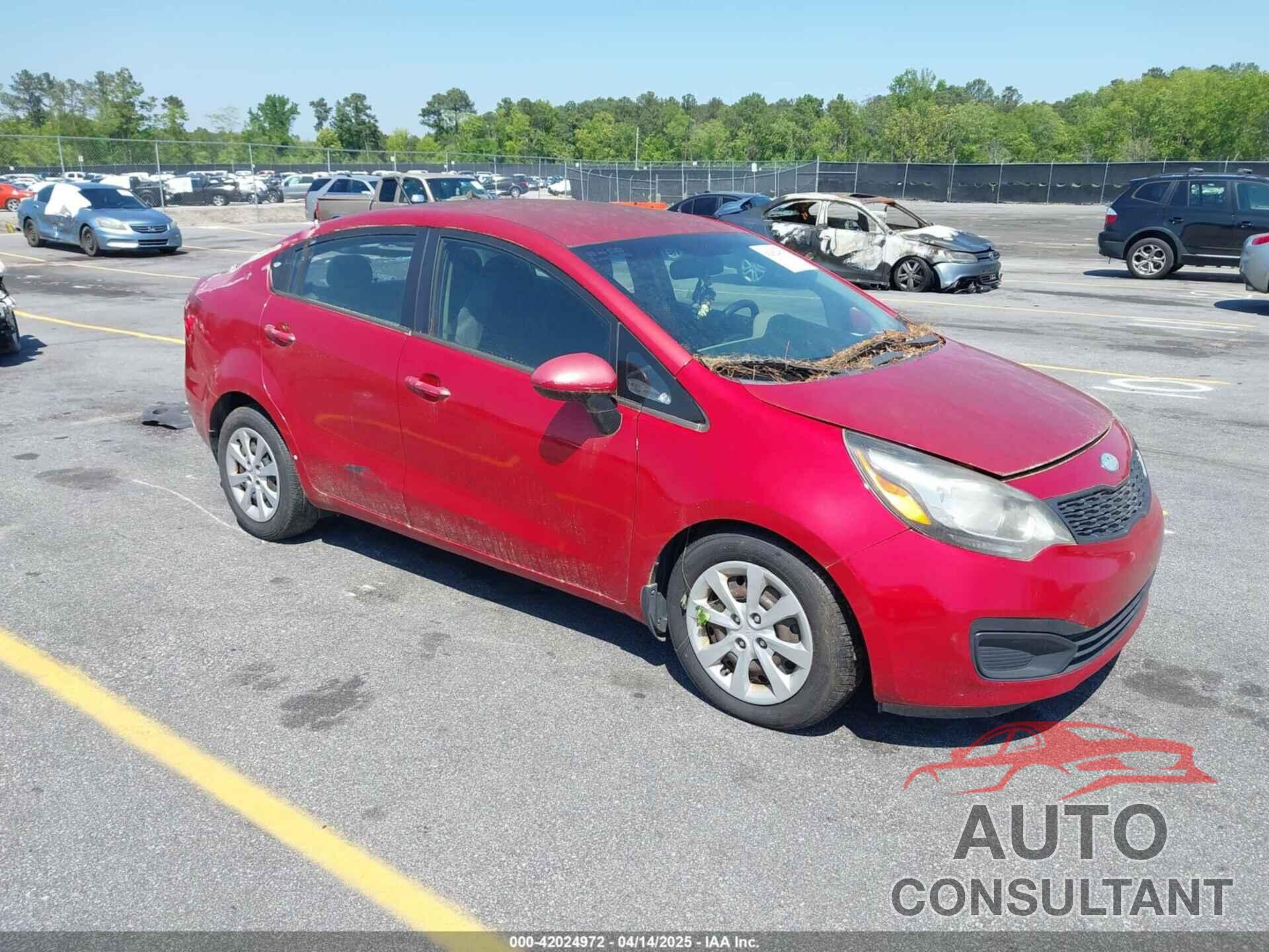 KIA RIO 2014 - KNADM4A39E6364540