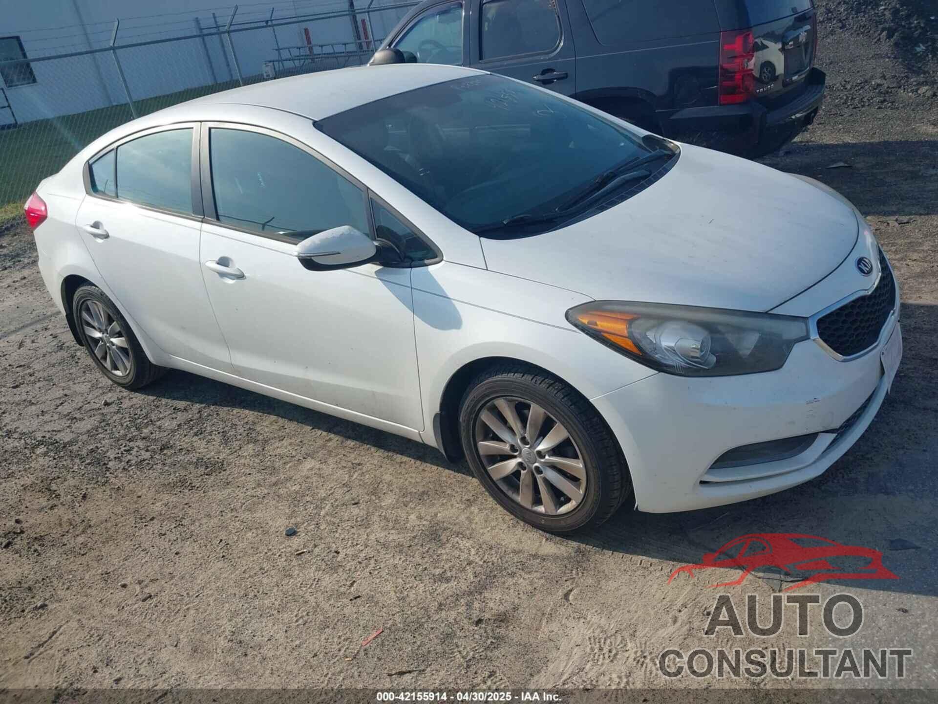 KIA FORTE 2014 - KNAFX4A65E5204073
