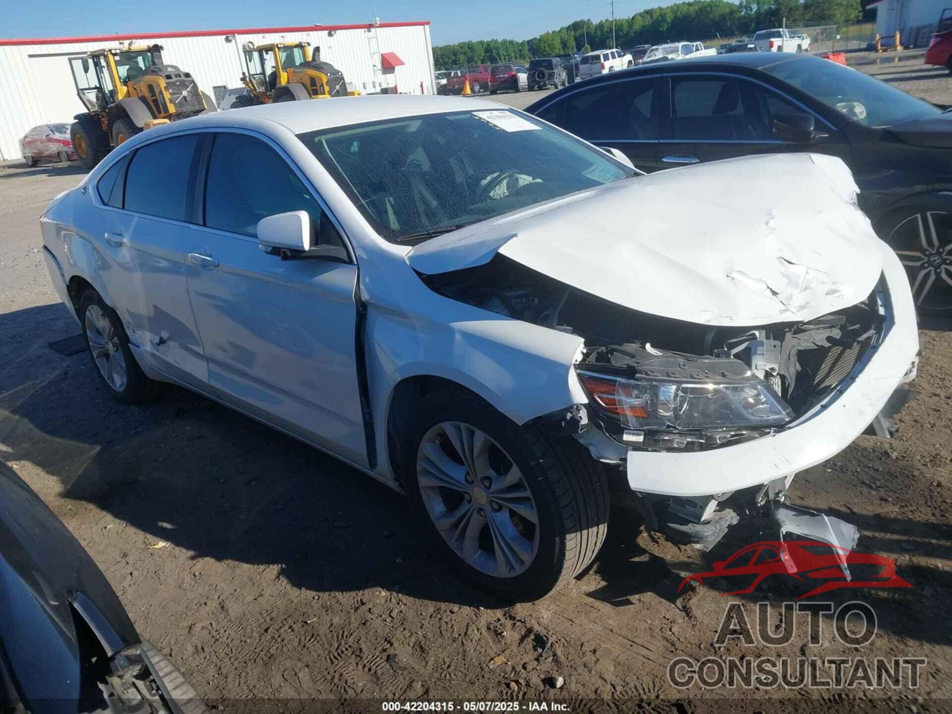 CHEVROLET IMPALA 2015 - 2G1125S34F9263795