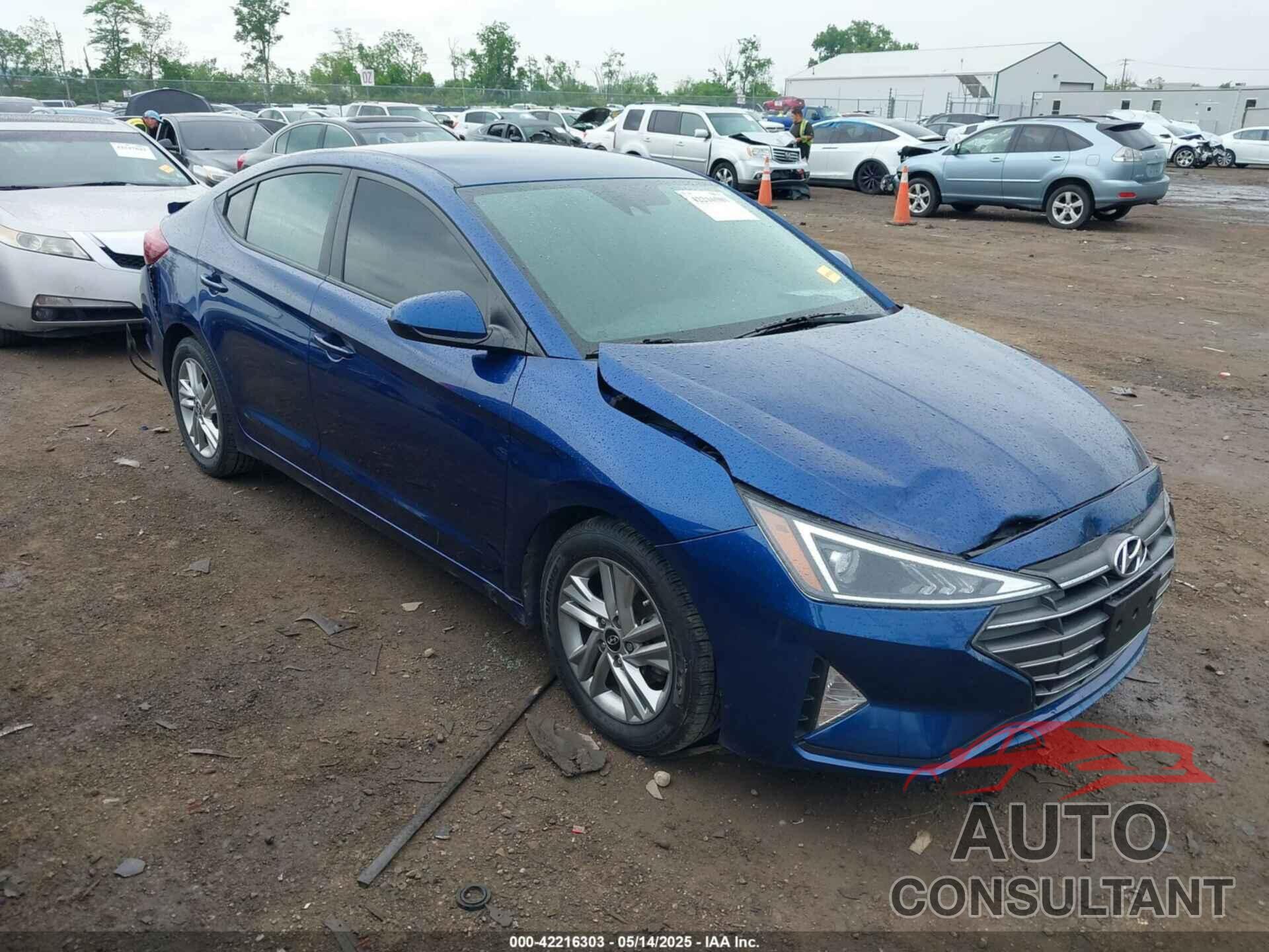 HYUNDAI ELANTRA 2020 - 5NPD84LF9LH593415