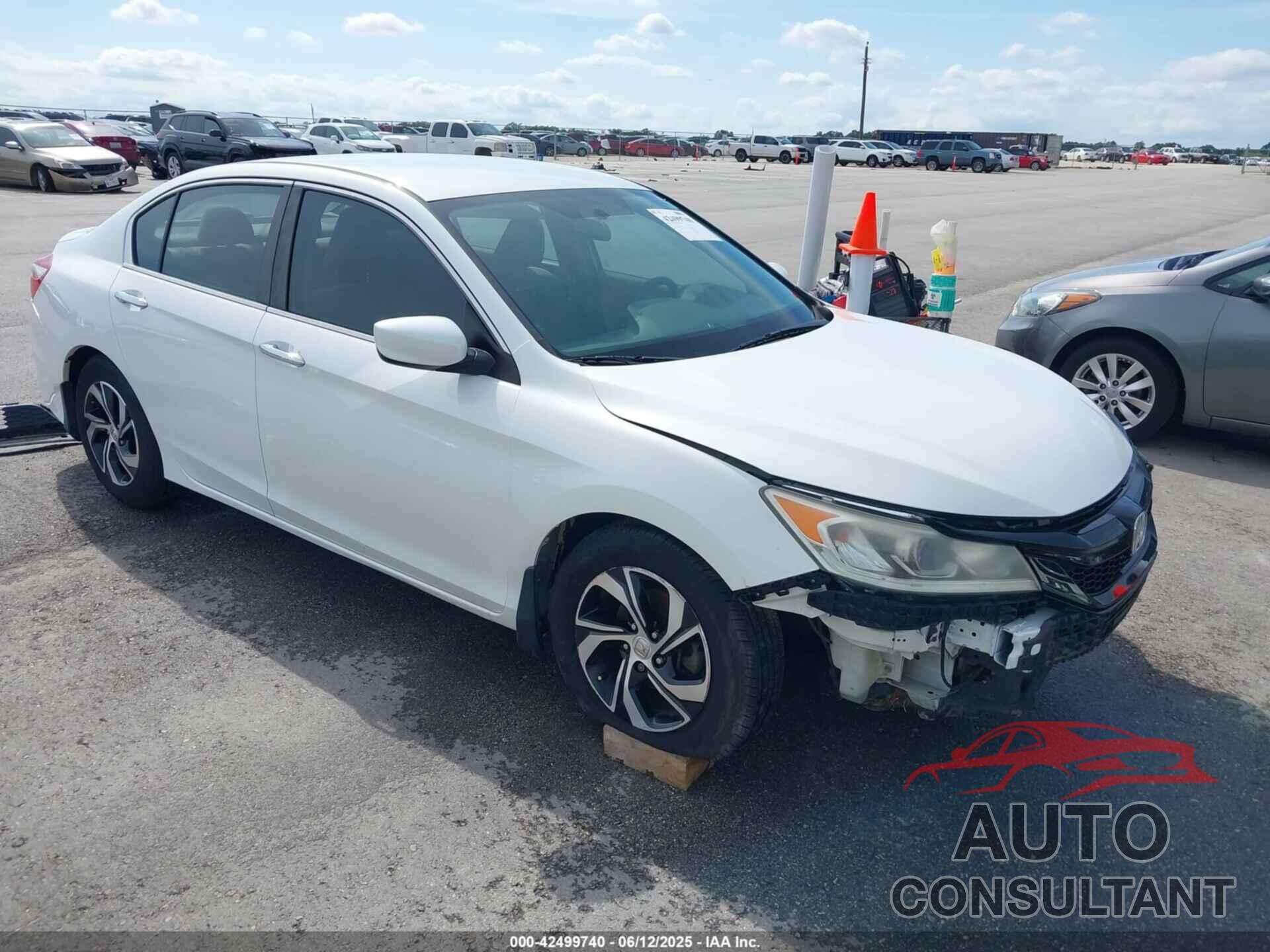 HONDA ACCORD 2016 - 1HGCR2F38GA118092