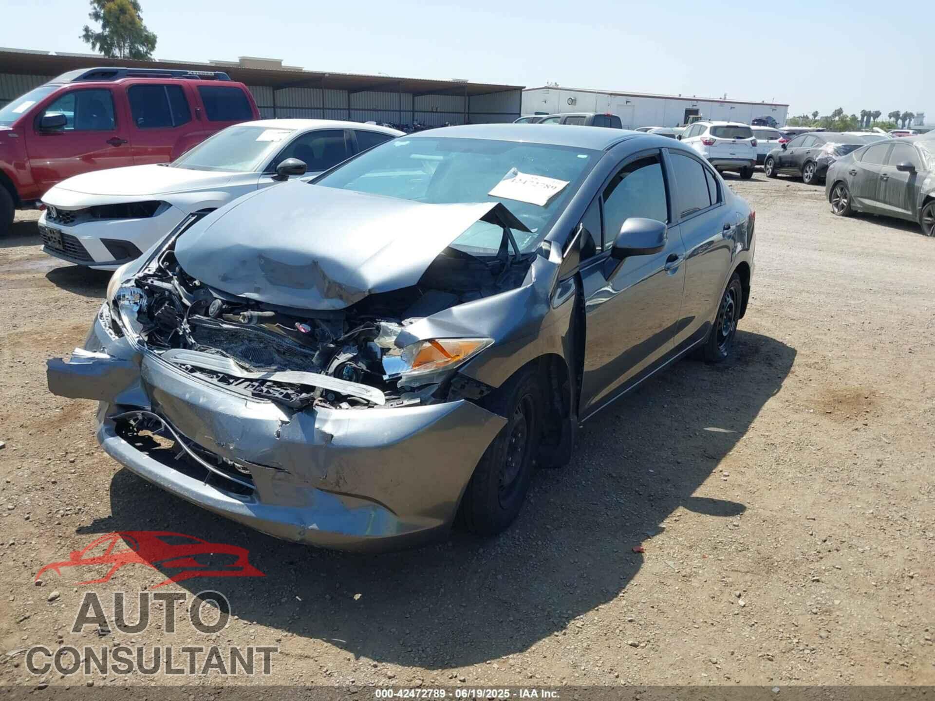 HONDA CIVIC 2012 - 19XFB2F5XCE300708