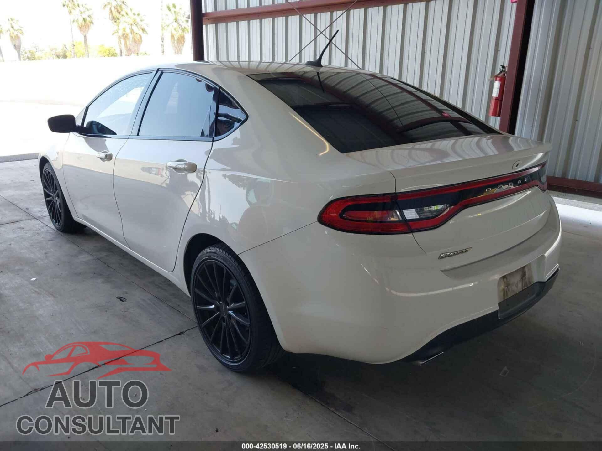 DODGE DART 2015 - 1C3CDFBB6FD435615
