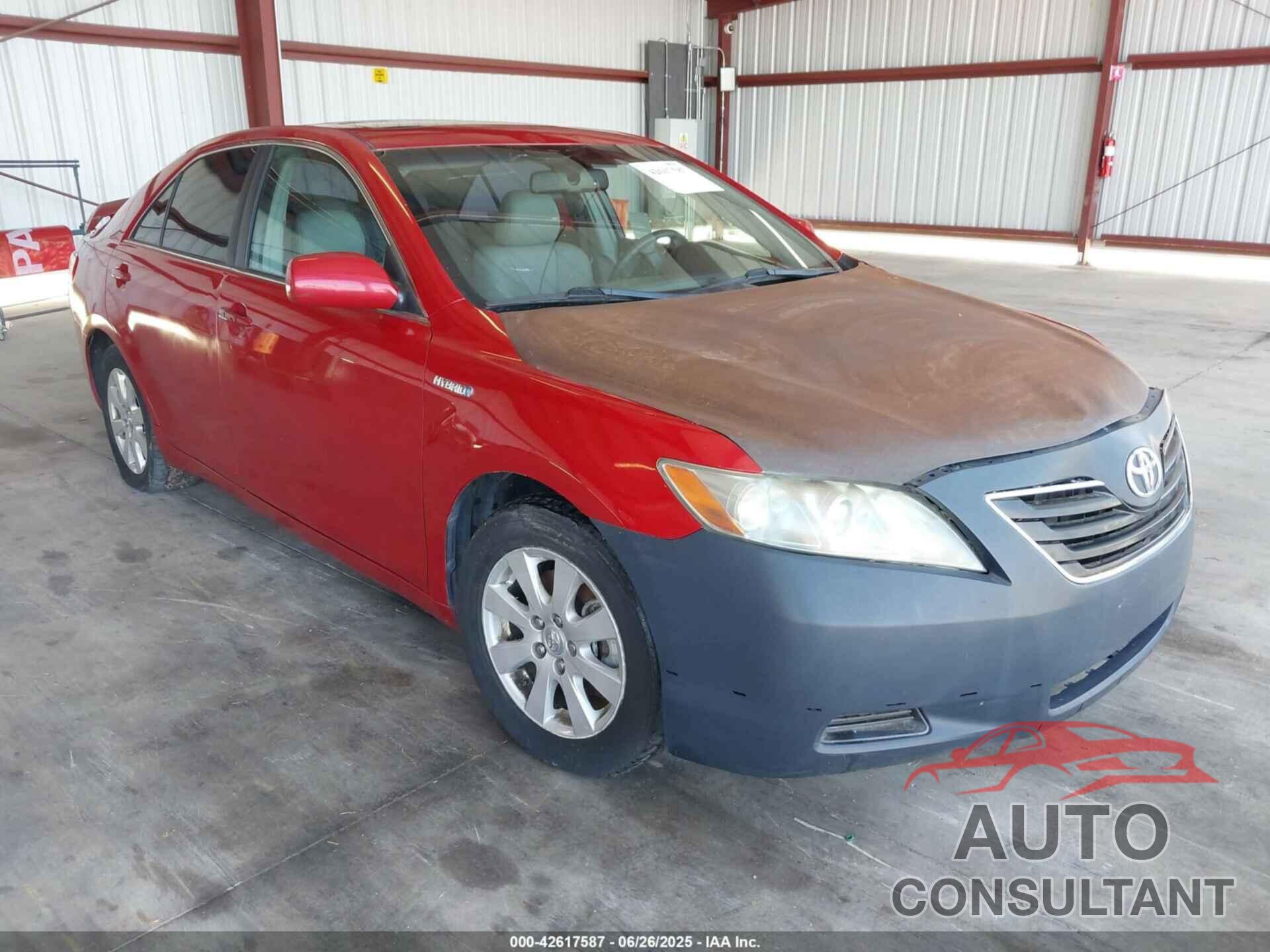 TOYOTA CAMRY HYBRID 2009 - 4T1BB46K29U069440