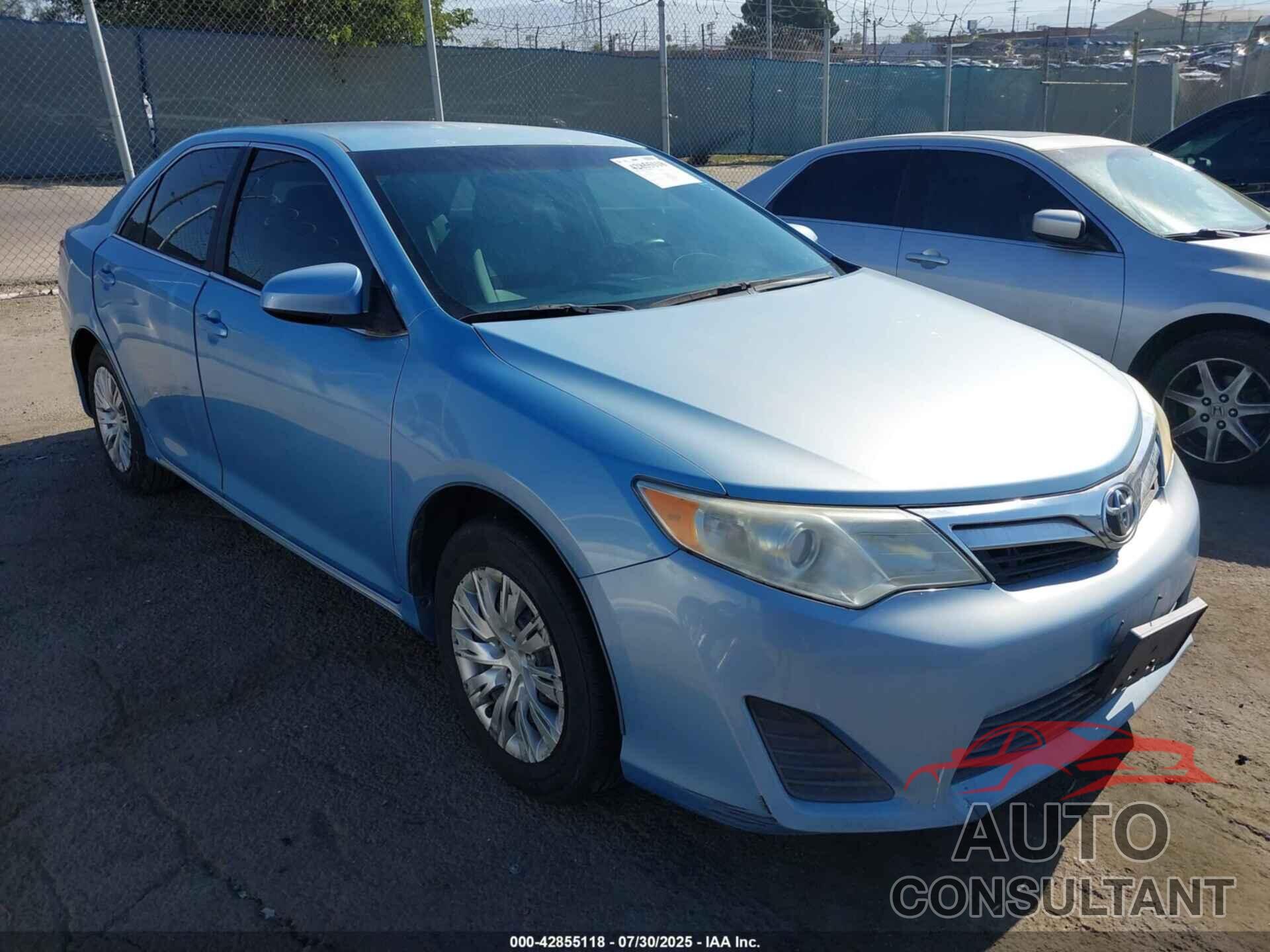 TOYOTA CAMRY 2012 - 4T4BF1FK1CR199189
