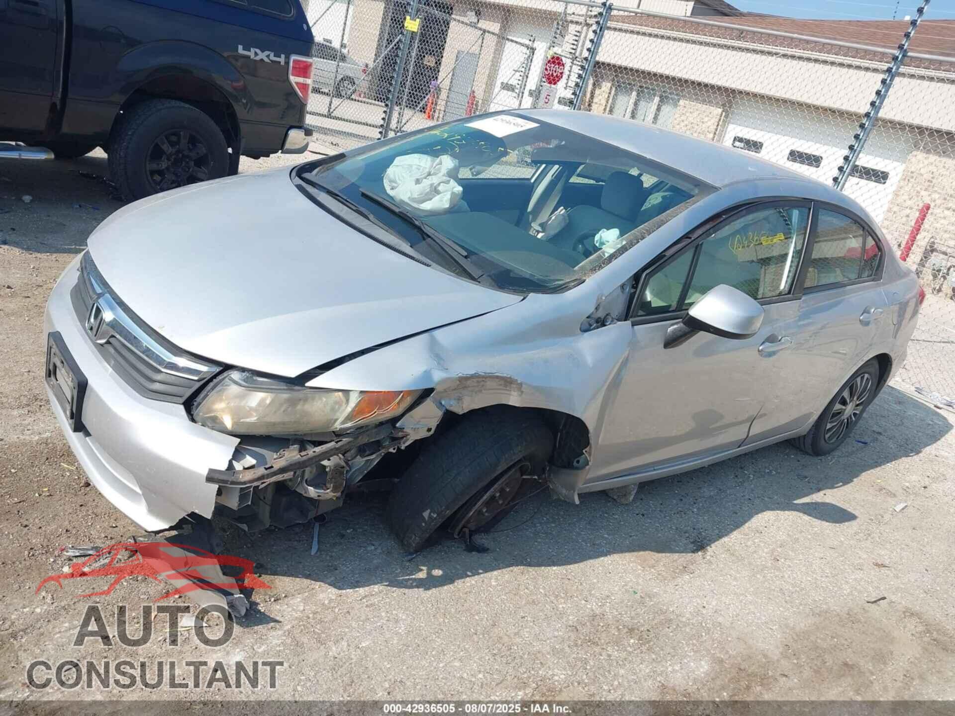 HONDA CIVIC 2012 - 2HGFB2F50CH304028