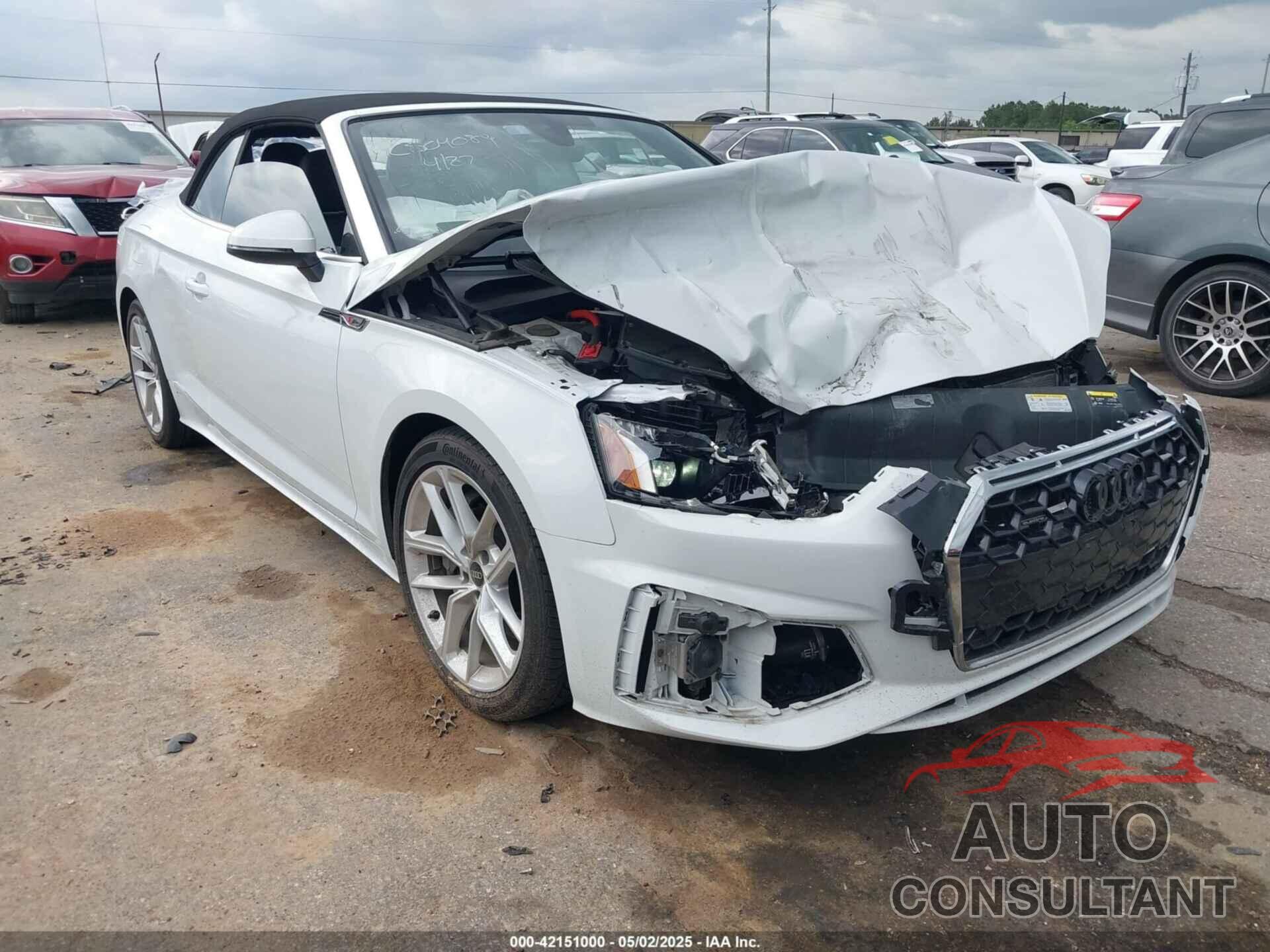 AUDI A5 CABRIOLET 2023 - WAU3AGF58PN004720