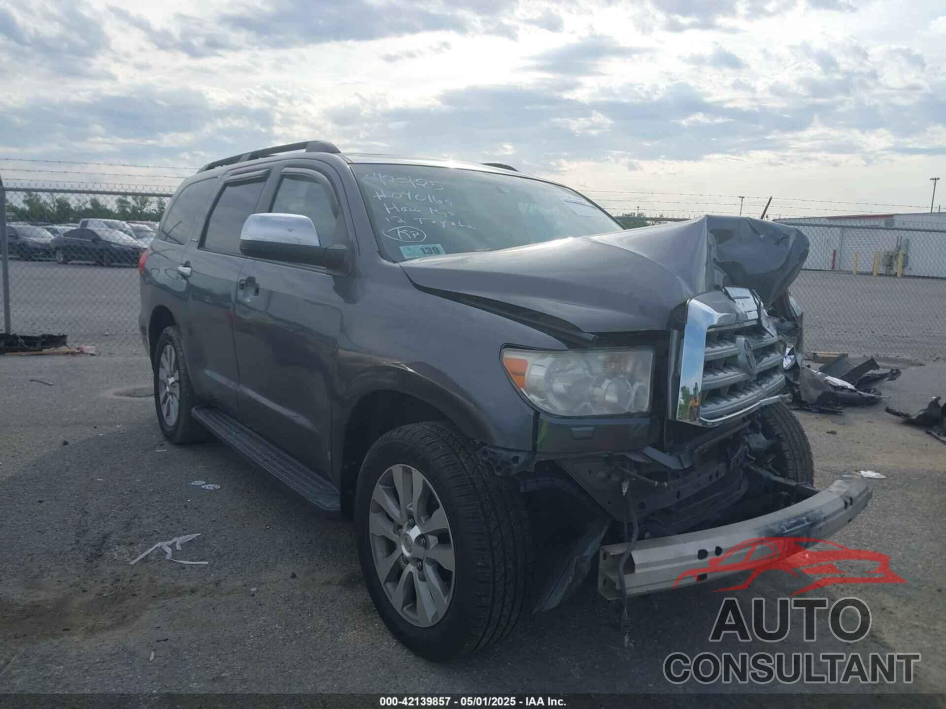 TOYOTA SEQUOIA 2012 - 5TDKY5G19CS040169