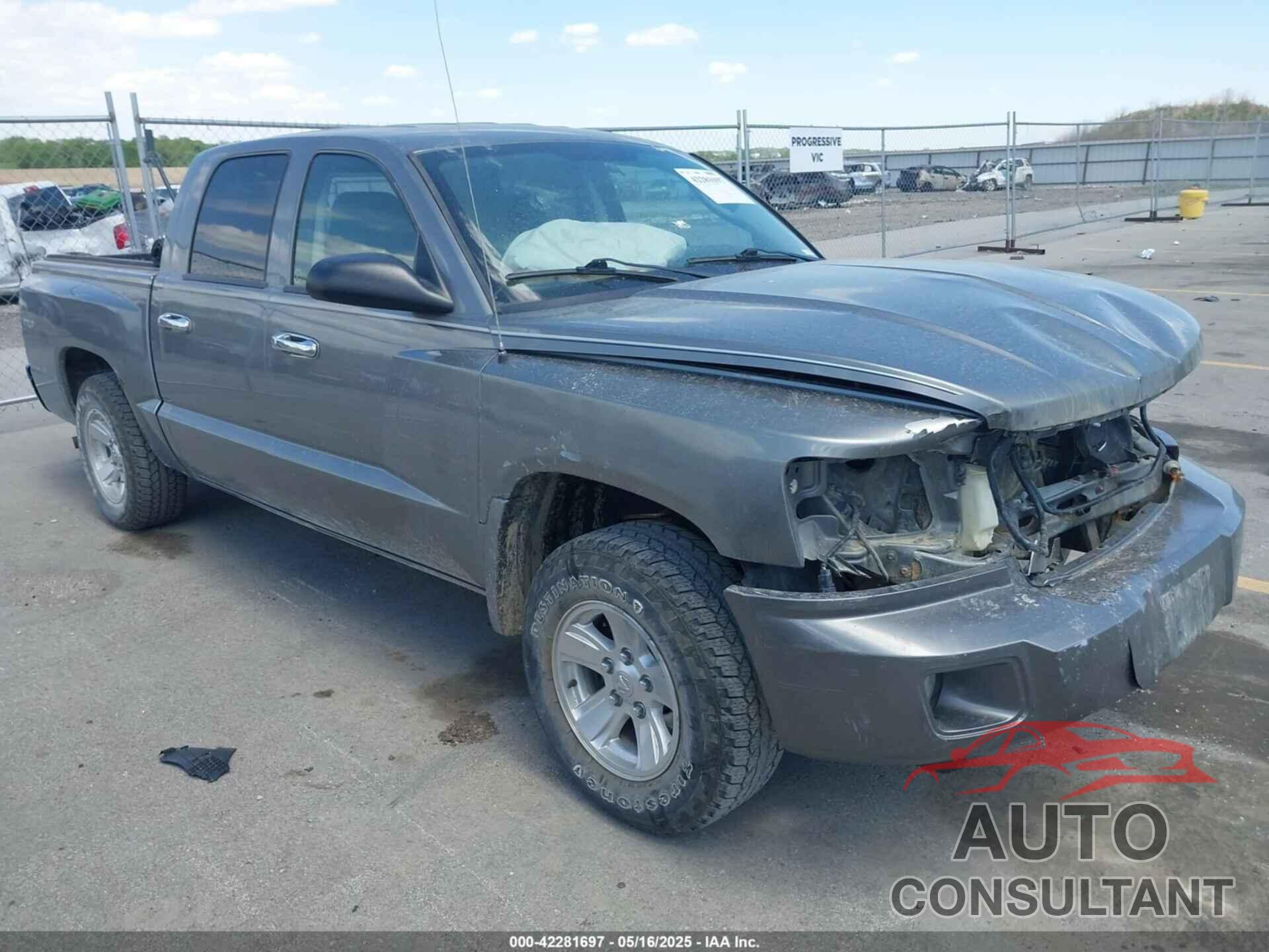 DODGE DAKOTA 2010 - 1D7CW3GK4AS264452