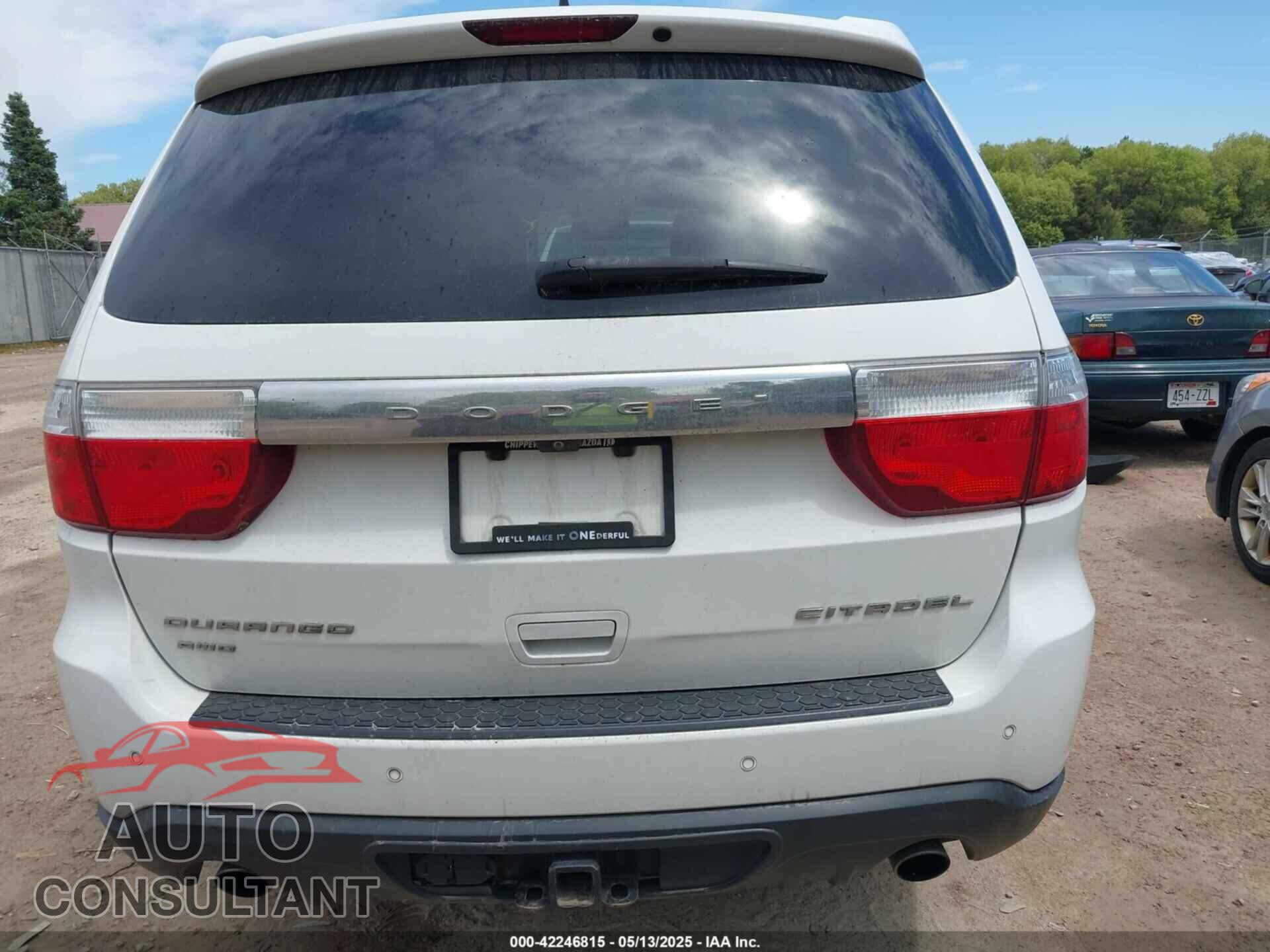 DODGE DURANGO 2013 - 1C4SDJET7DC512400