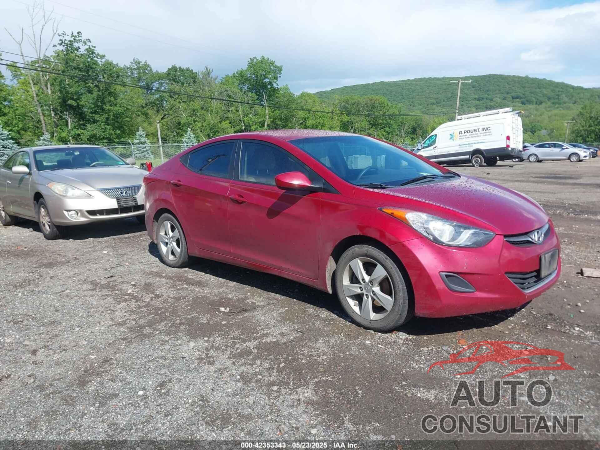 HYUNDAI ELANTRA 2011 - KMHDH4AEXBU104773