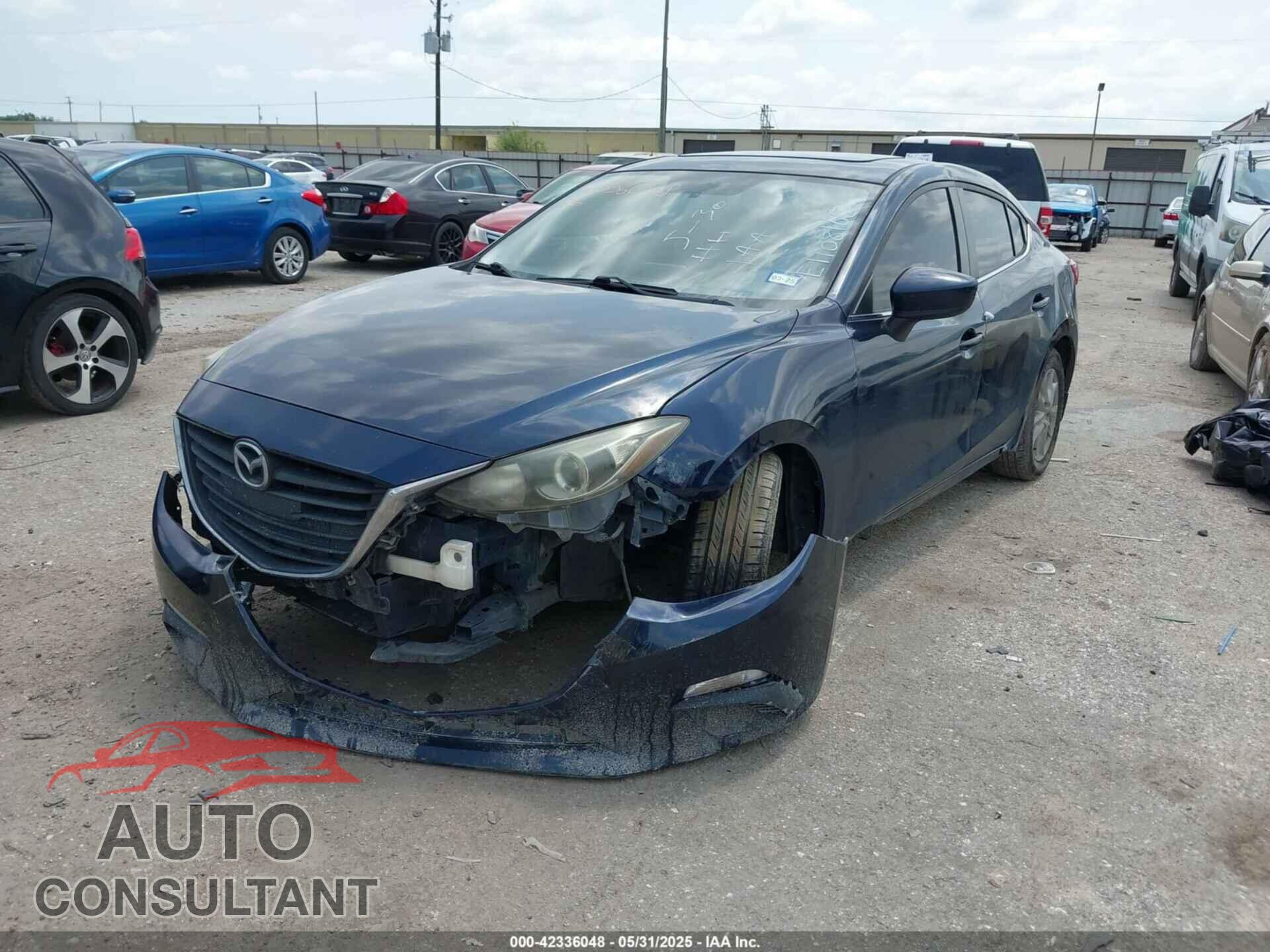 MAZDA MAZDA3 2014 - JM1BM1W7XE1108165