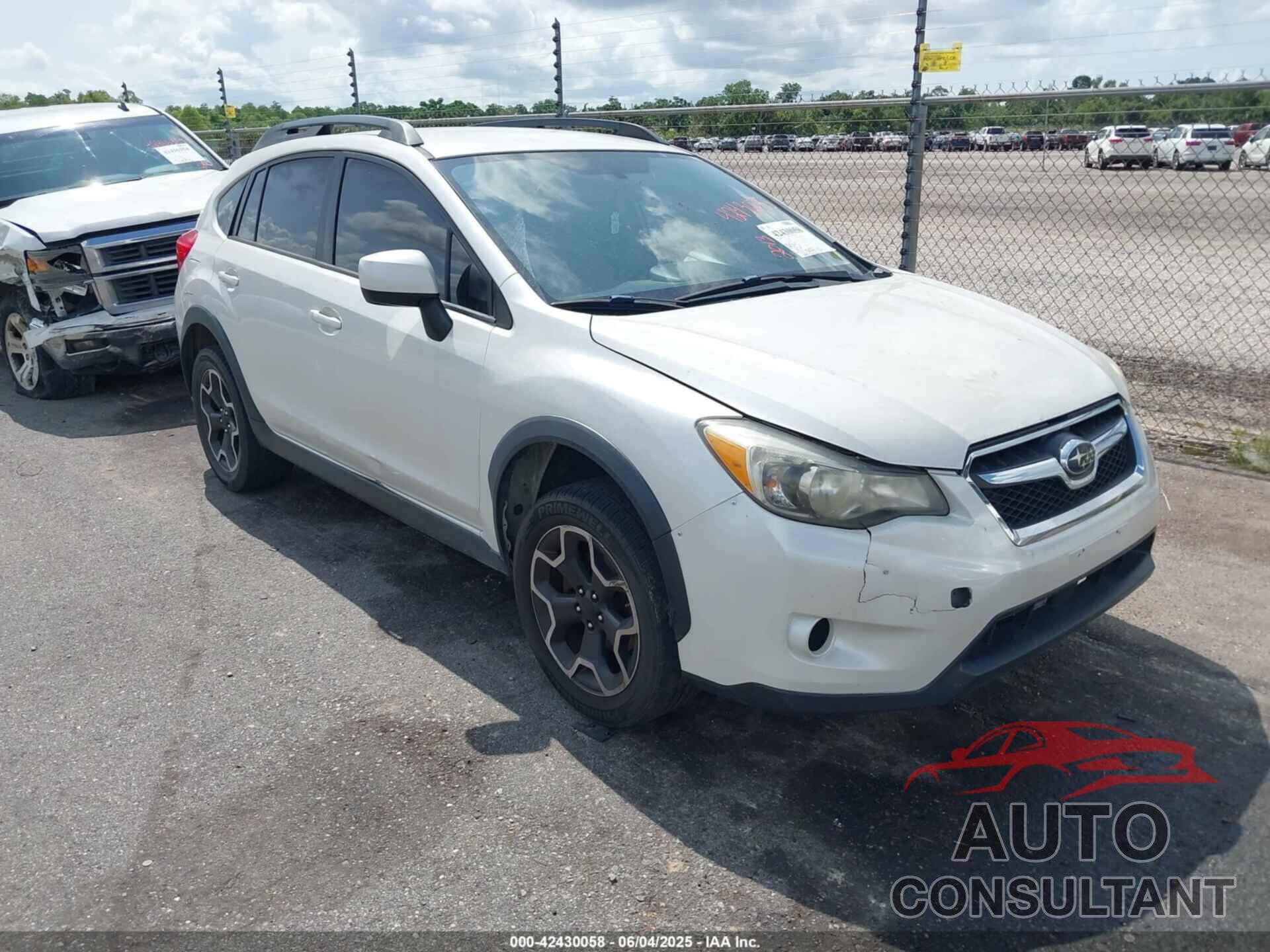 SUBARU XV CROSSTREK 2013 - JF2GPACC5D1864307