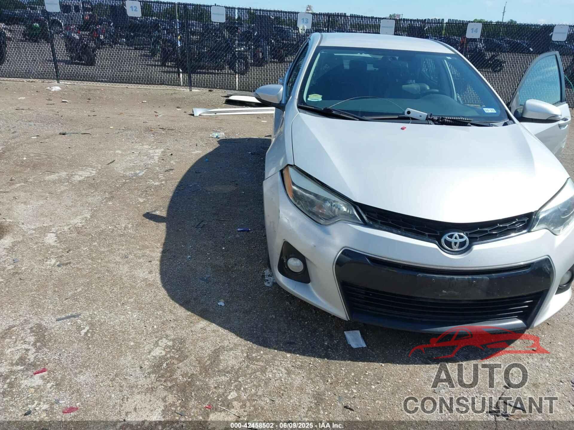 TOYOTA COROLLA 2015 - 2T1BURHE4FC246064