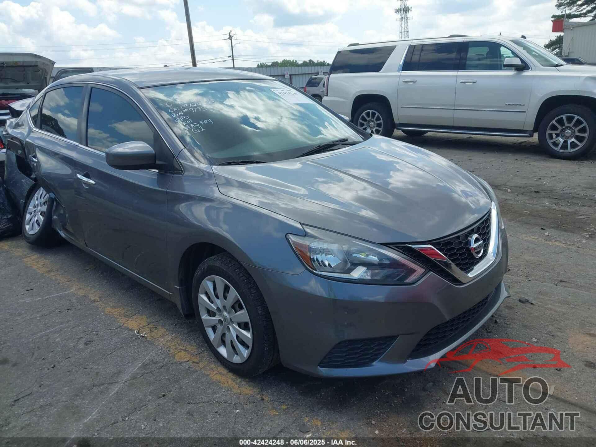 NISSAN SENTRA 2019 - 3N1AB7AP6KY349193