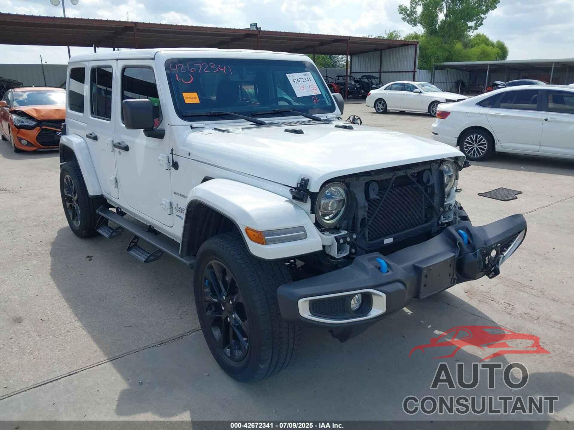 JEEP WRANGLER 4XE 2022 - 1C4JJXP60NW229187