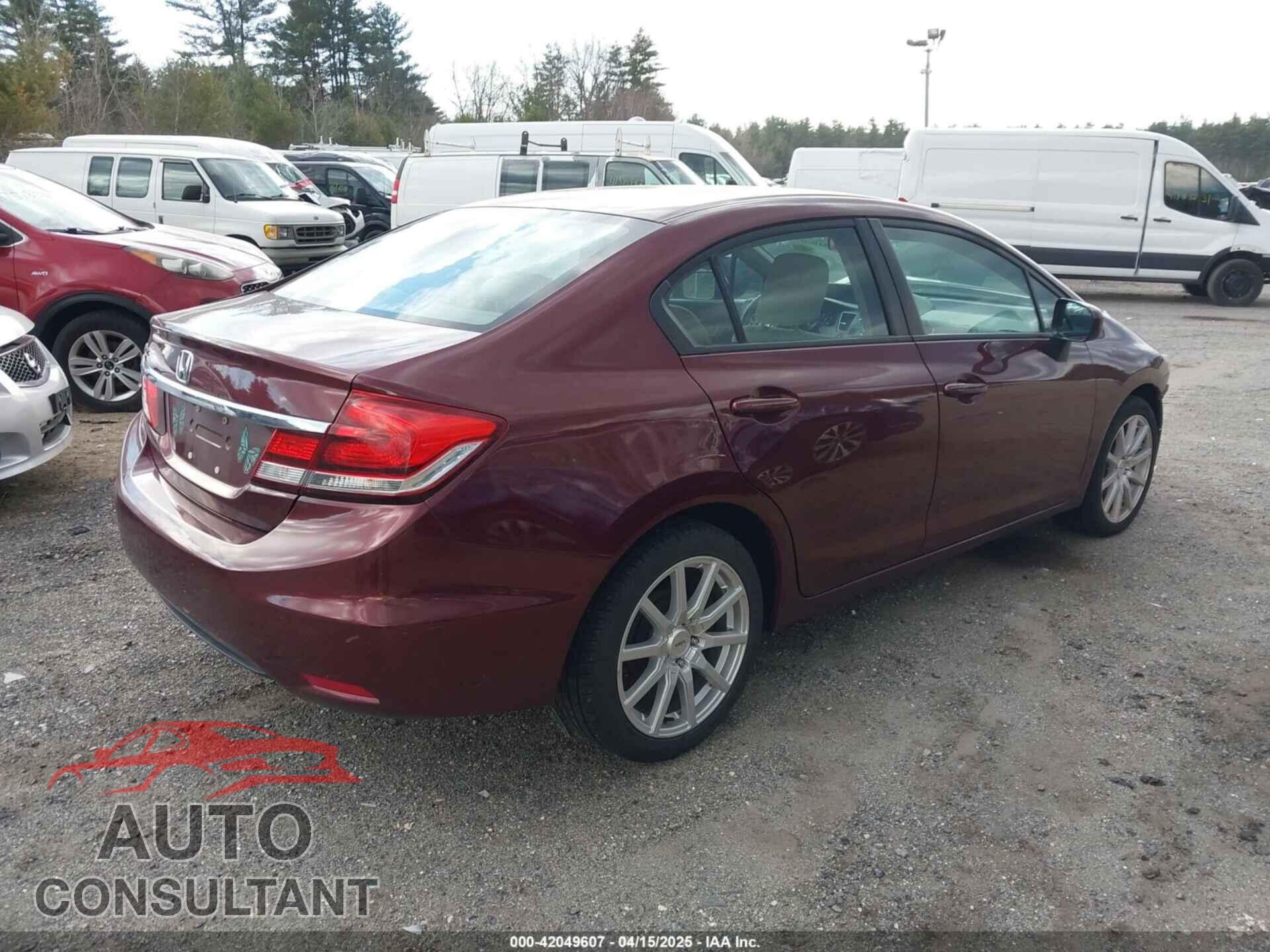 HONDA CIVIC 2014 - 2HGFB2F57EH510532
